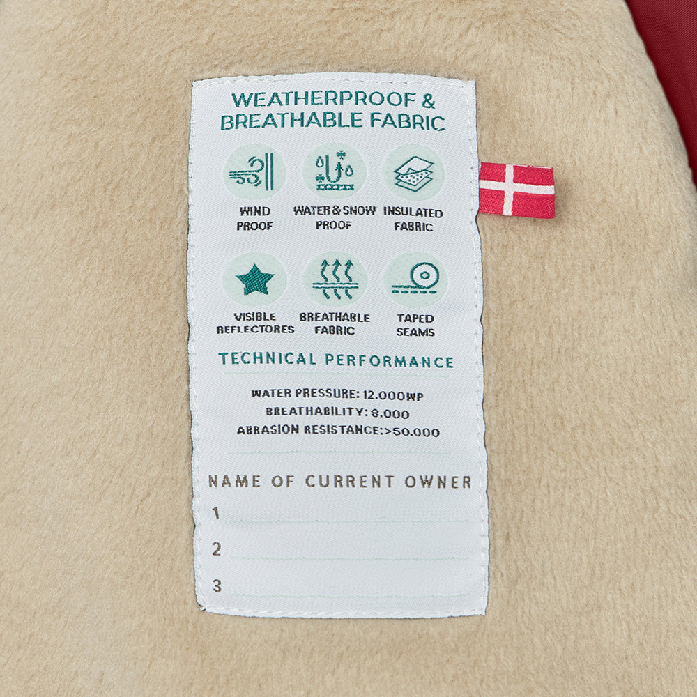 MATWISTI fleece lined snowsuit fur. GRS