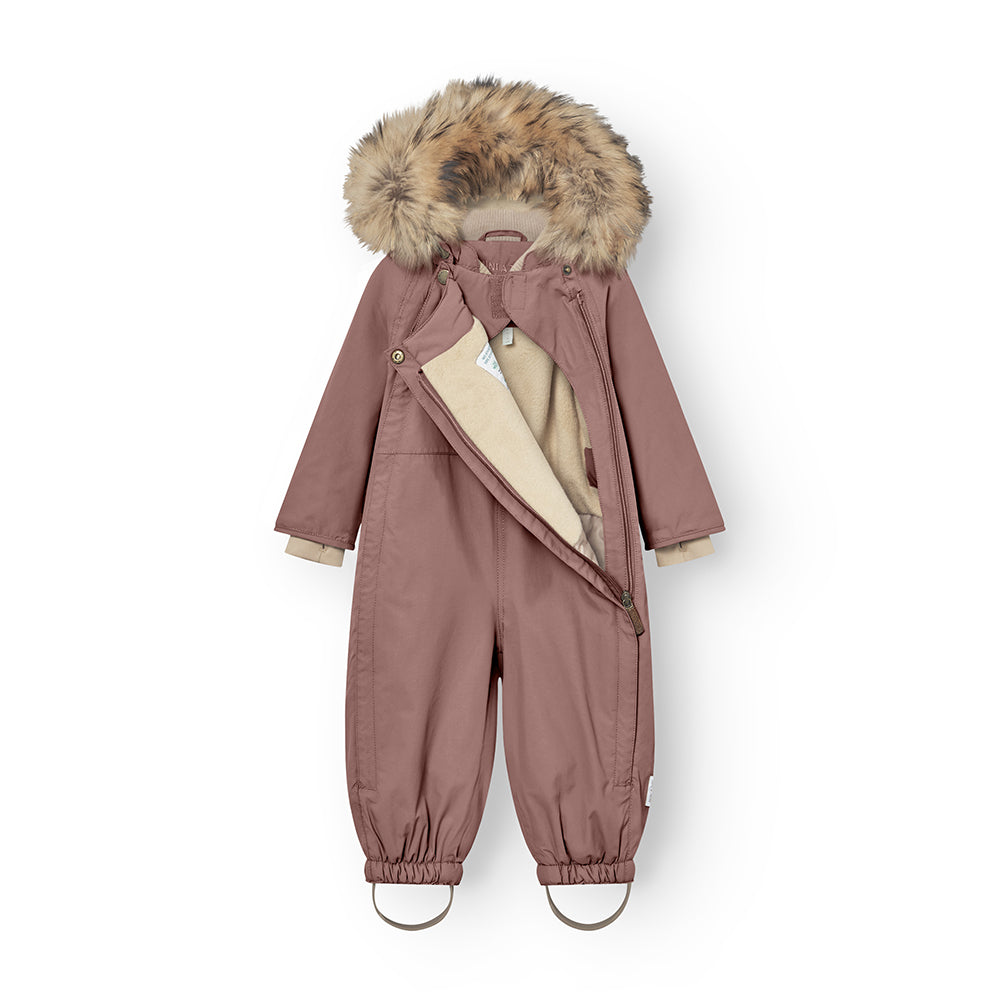 MATWISTI fleece lined snowsuit fur. GRS