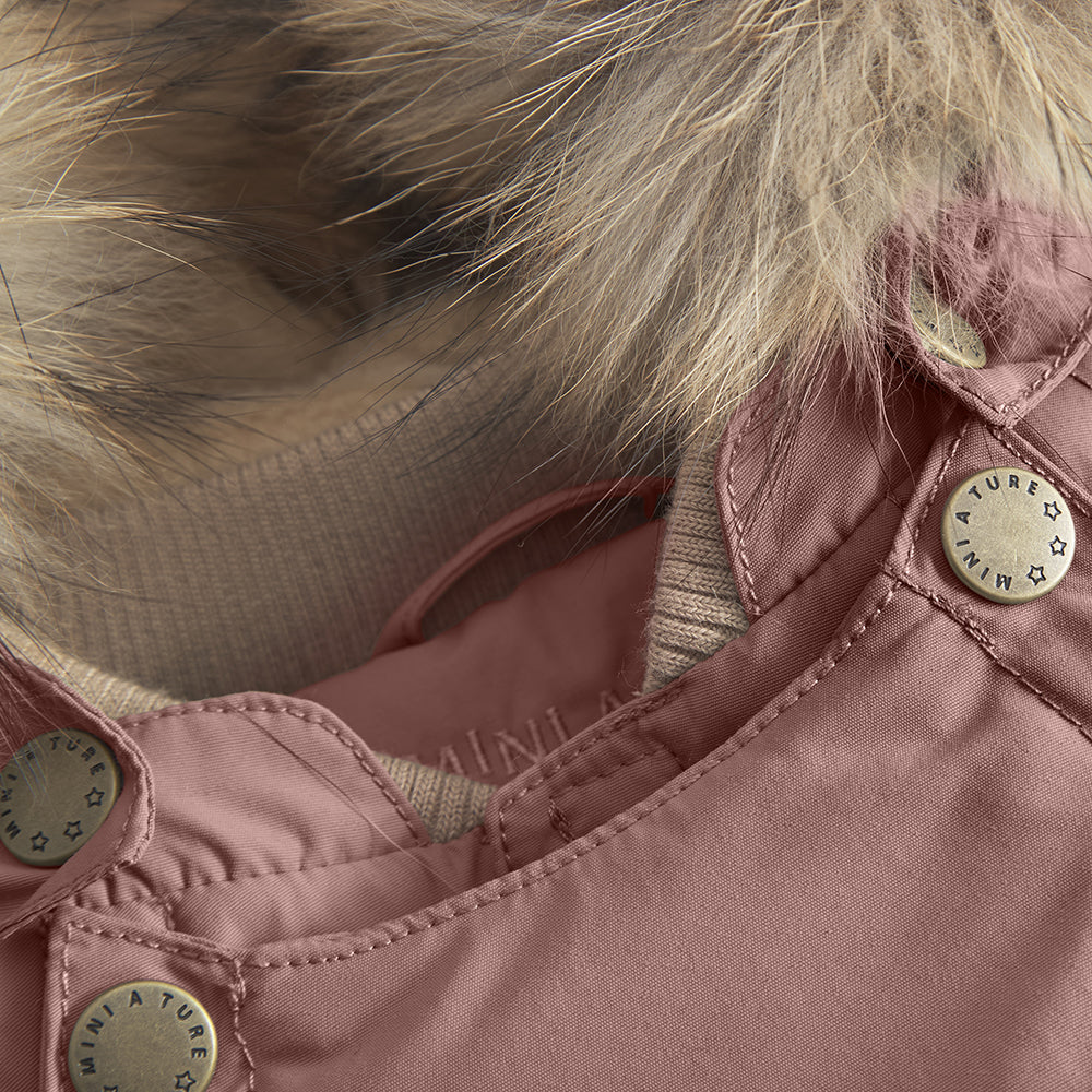 MATWISTI fleece lined snowsuit fur. GRS