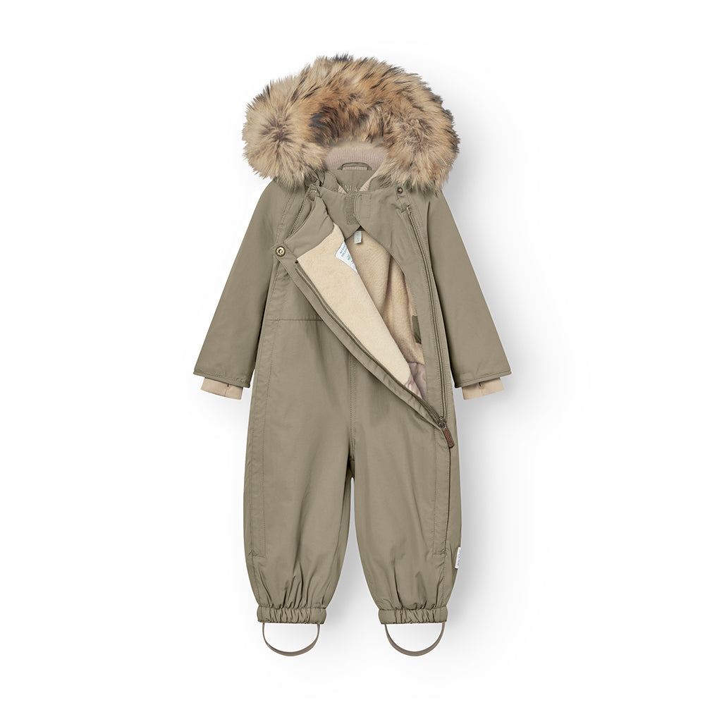 MATWISTI fleece lined snowsuit fur. GRS