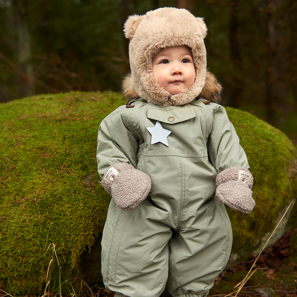 MATWISTI fleece lined snowsuit fur. GRS