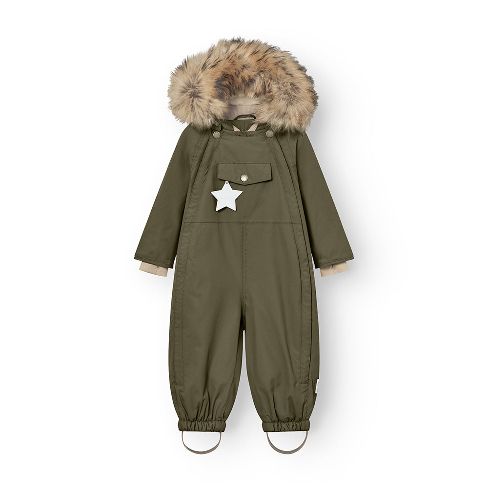 MATWISTI fleece lined snowsuit fur. GRS