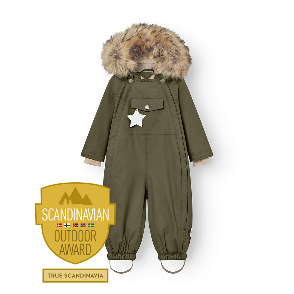 MATWISTI fleece lined snowsuit fur. GRS