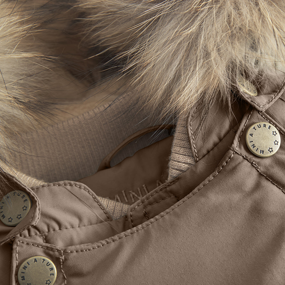 MATWISTI fleece lined snowsuit fur. GRS