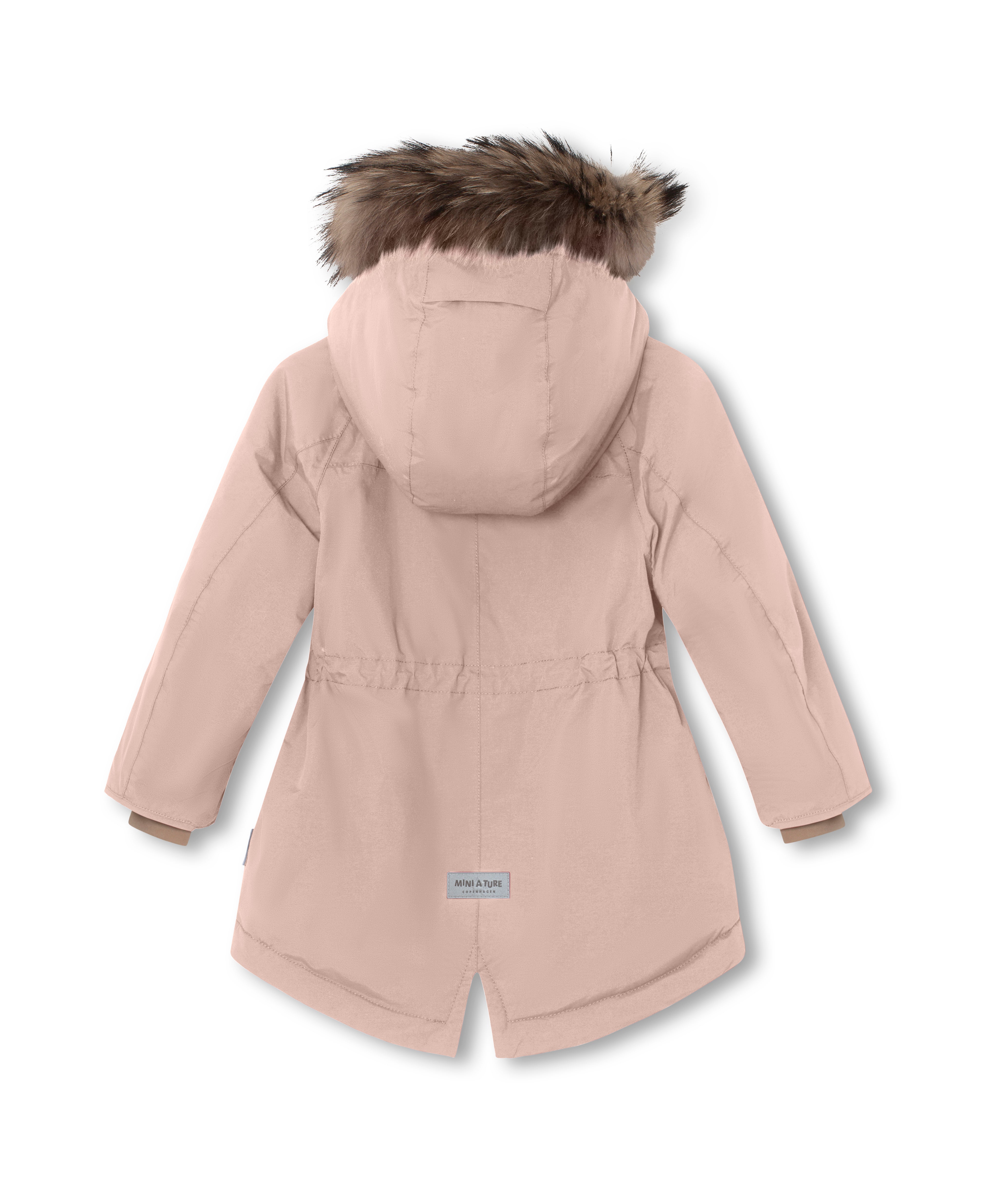 MATVIKANIA Winterjacke mit Fleecefutter und Fellbesatz. GRS