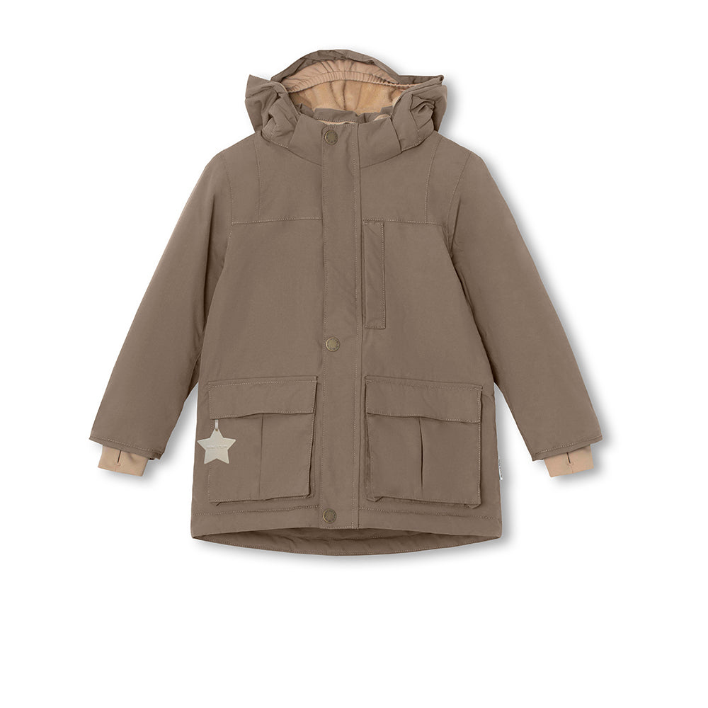 MATKASTORIO fleece lined winter jacket. GRS