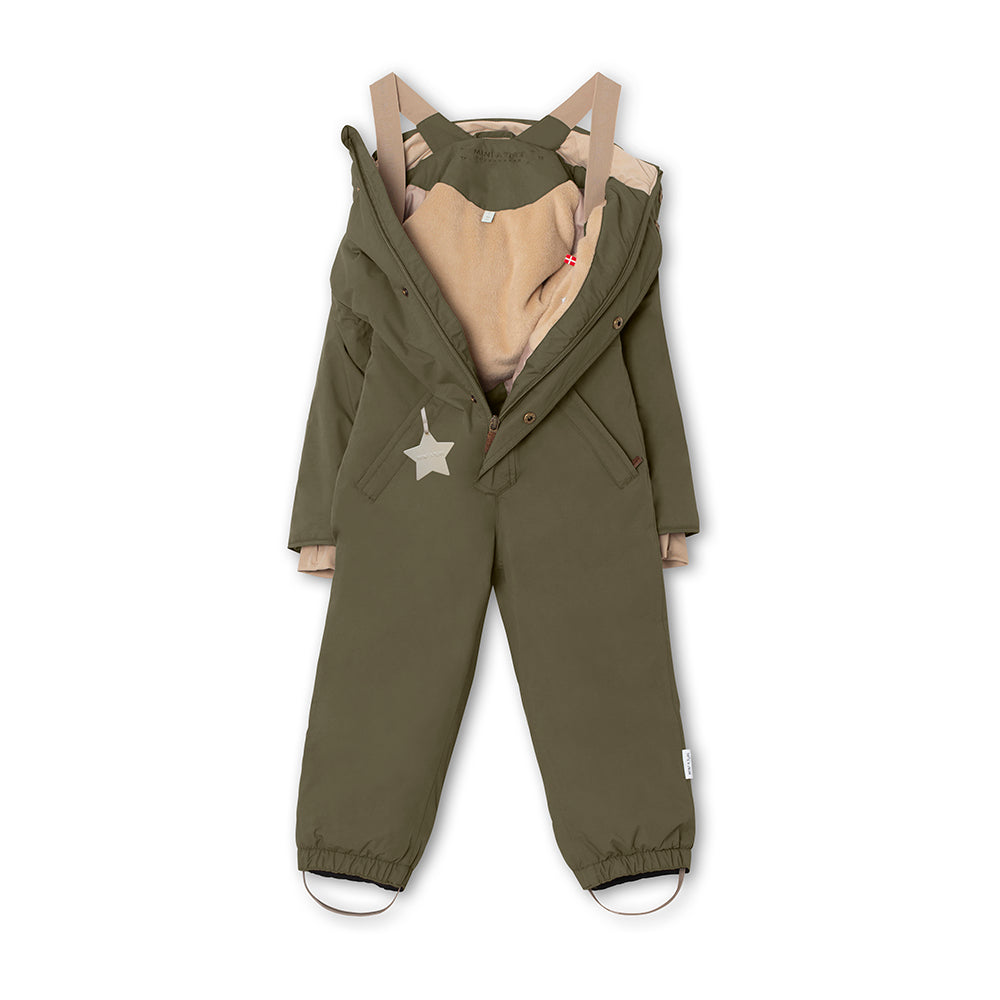 MATWANNI fleece lined snowsuit. GRS