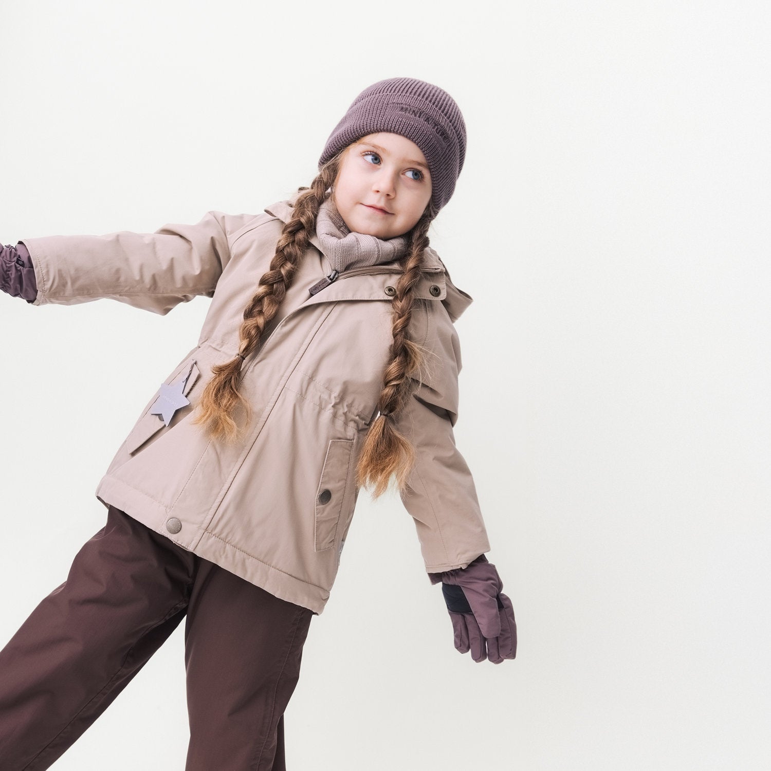 MATVIKANIA Winterjacke mit Fleecefutter. GRS