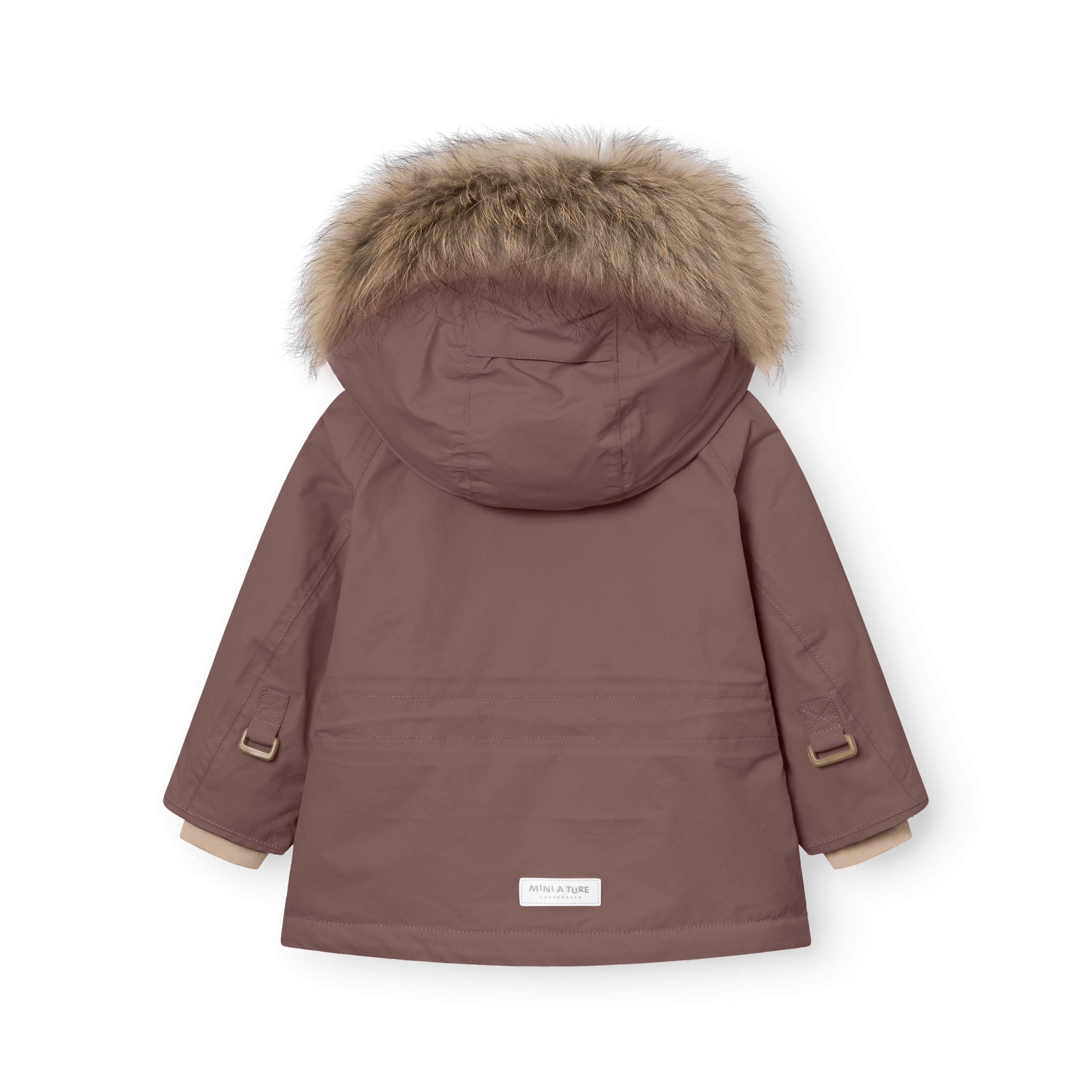 MATWALLY Winterjacke mit Fleecefutter und Fell. GRS