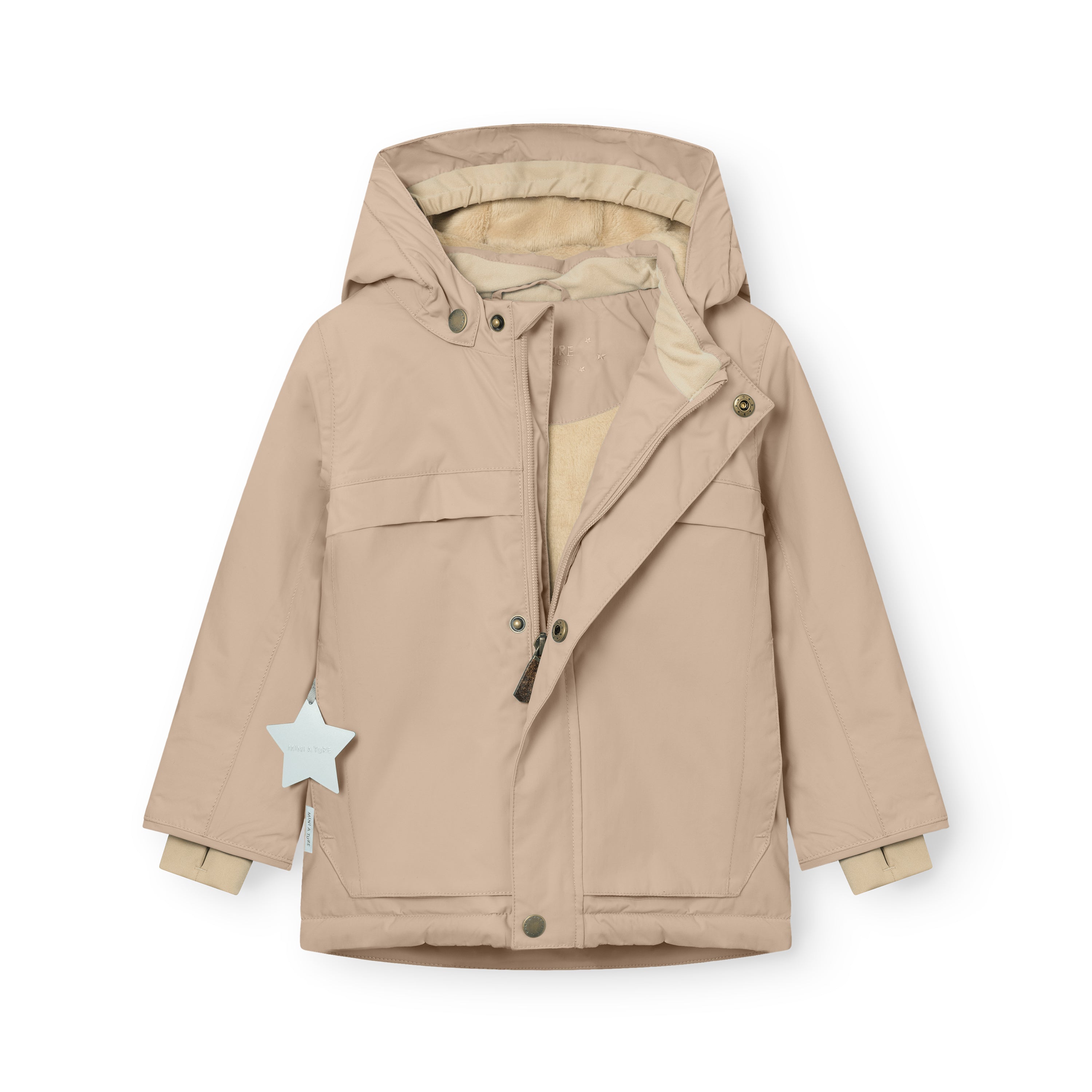 MATWALDO fleece lined winter jacket. GRS