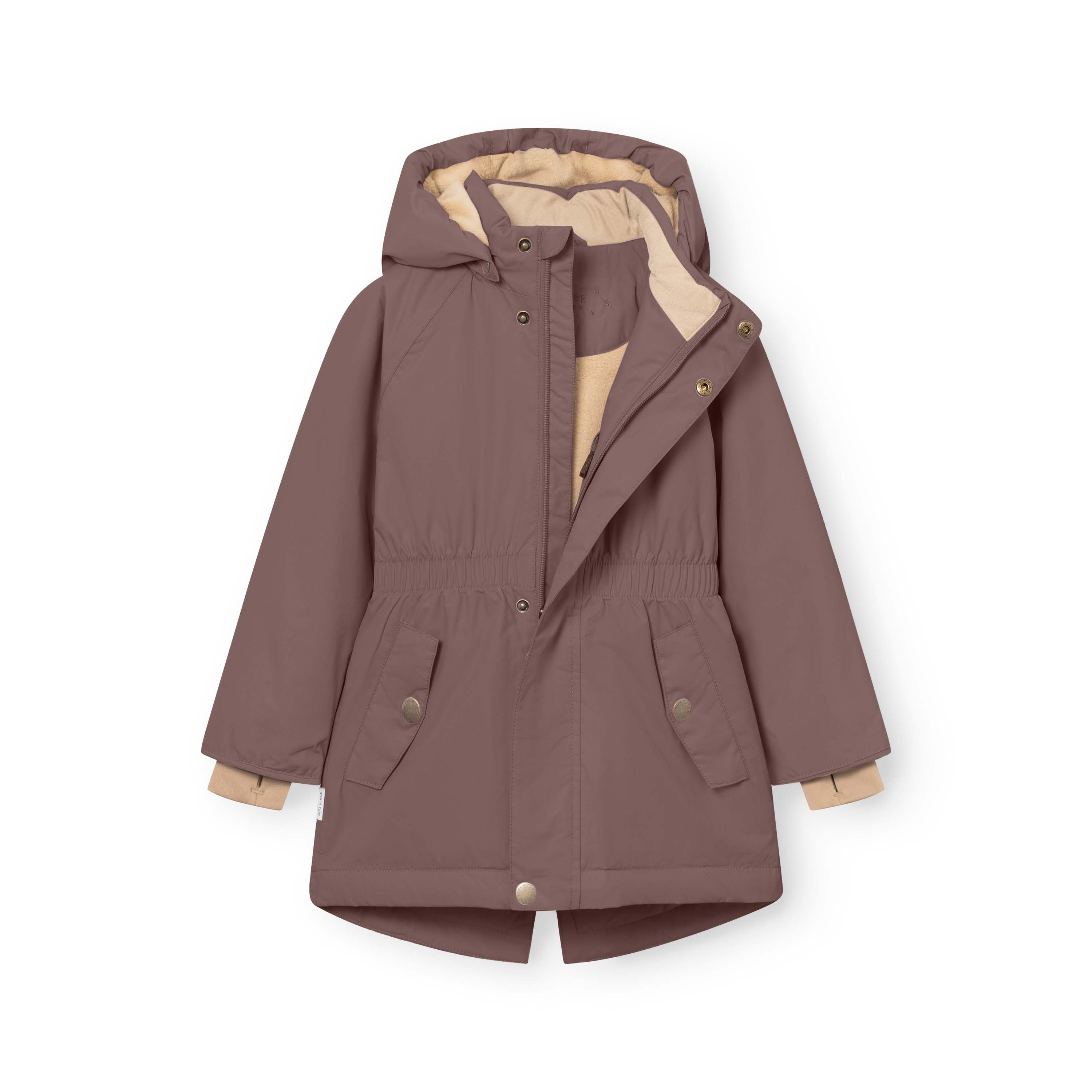 MATVIKANIA Winterjacke mit Fleecefutter. GRS