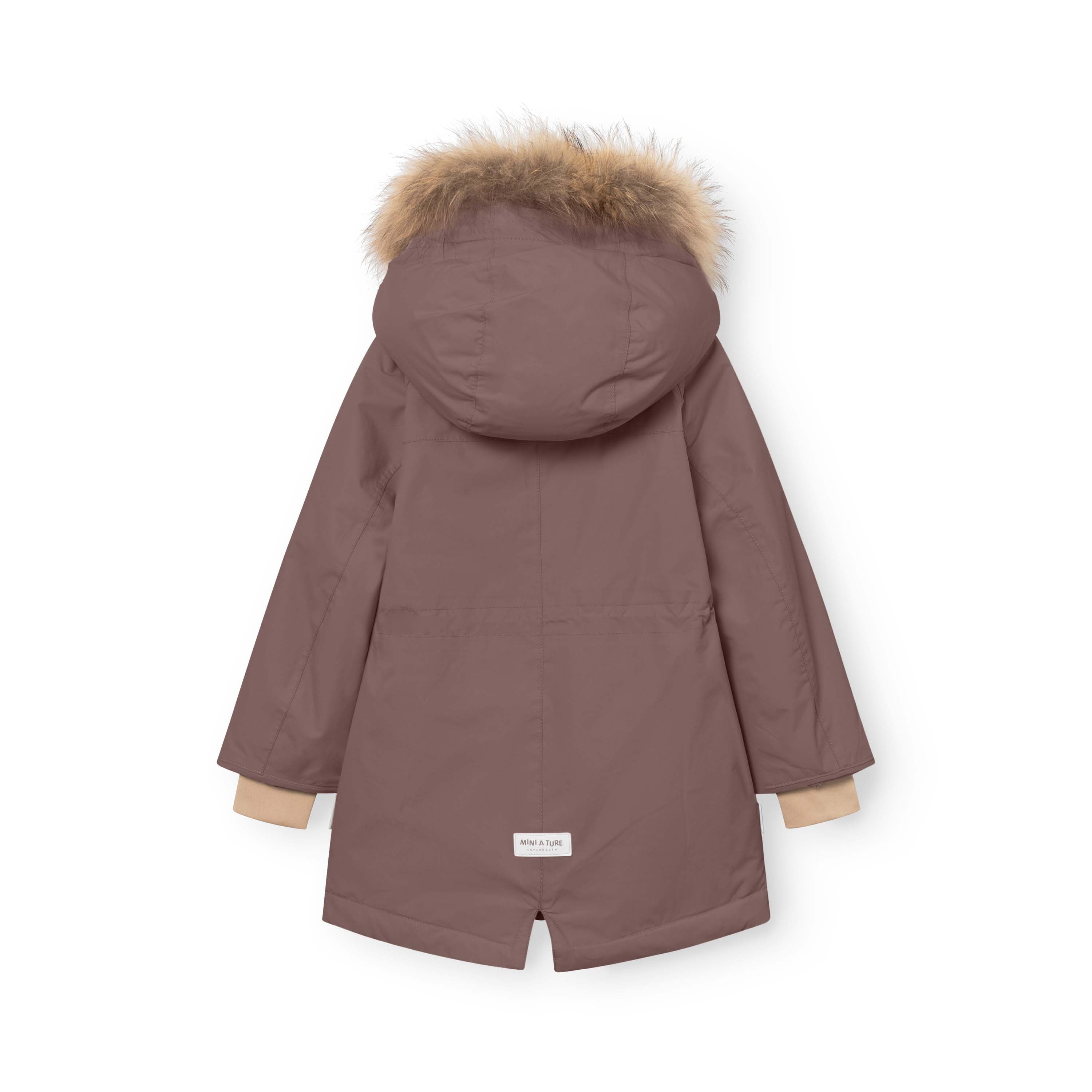 MATVIKANIA Winterjacke mit Fleecefutter und Fell. GRS