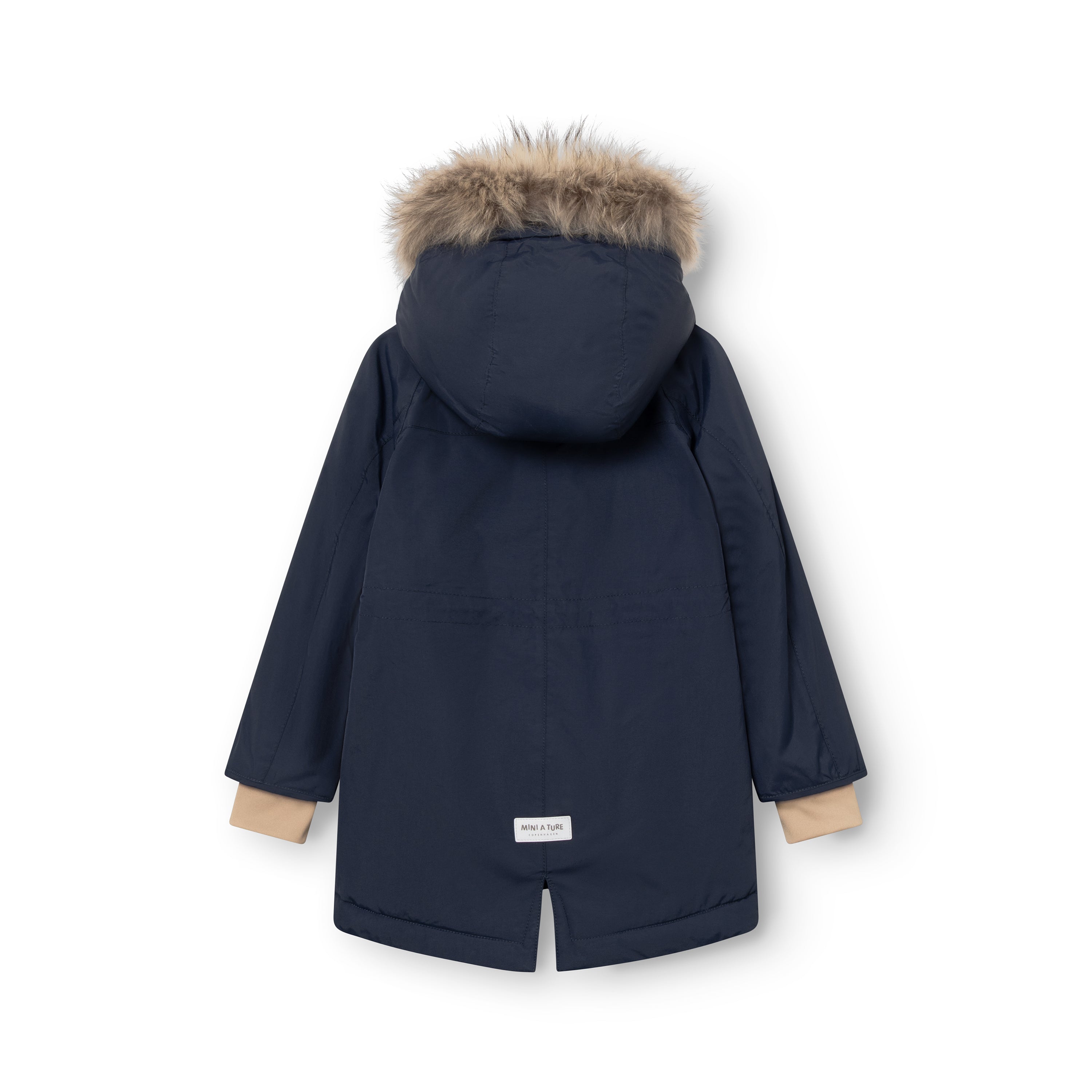 MATVIKANIA Winterjacke mit Fleecefutter und Fell. GRS