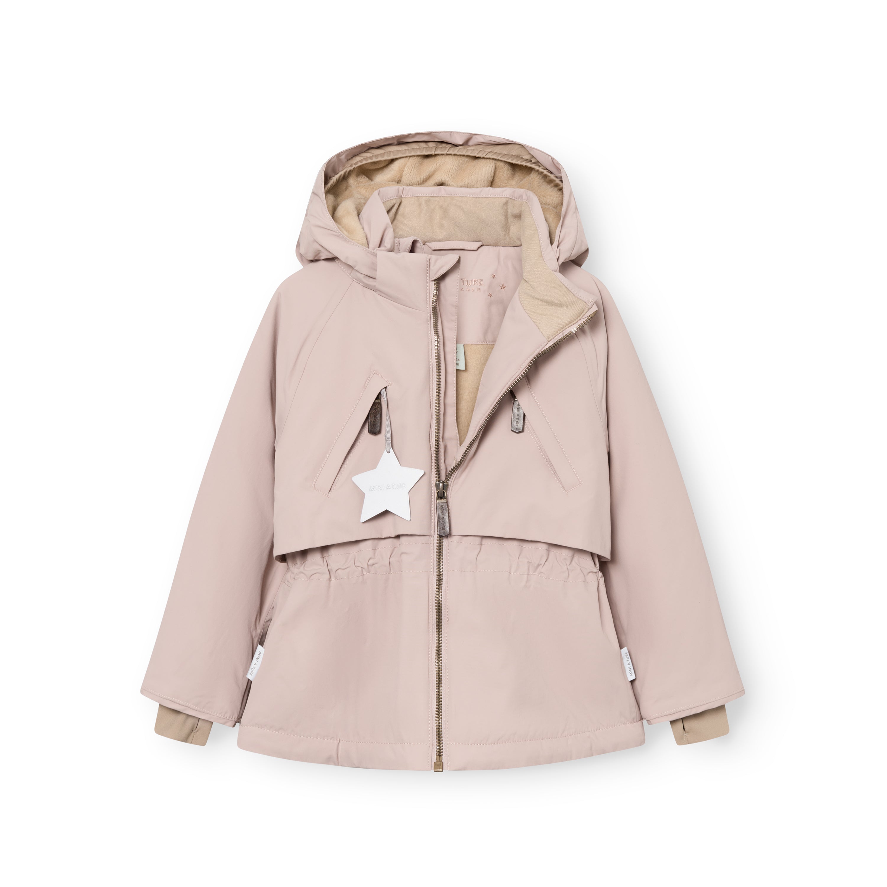 MATALGEANA fleece lined winter jacket. GRS