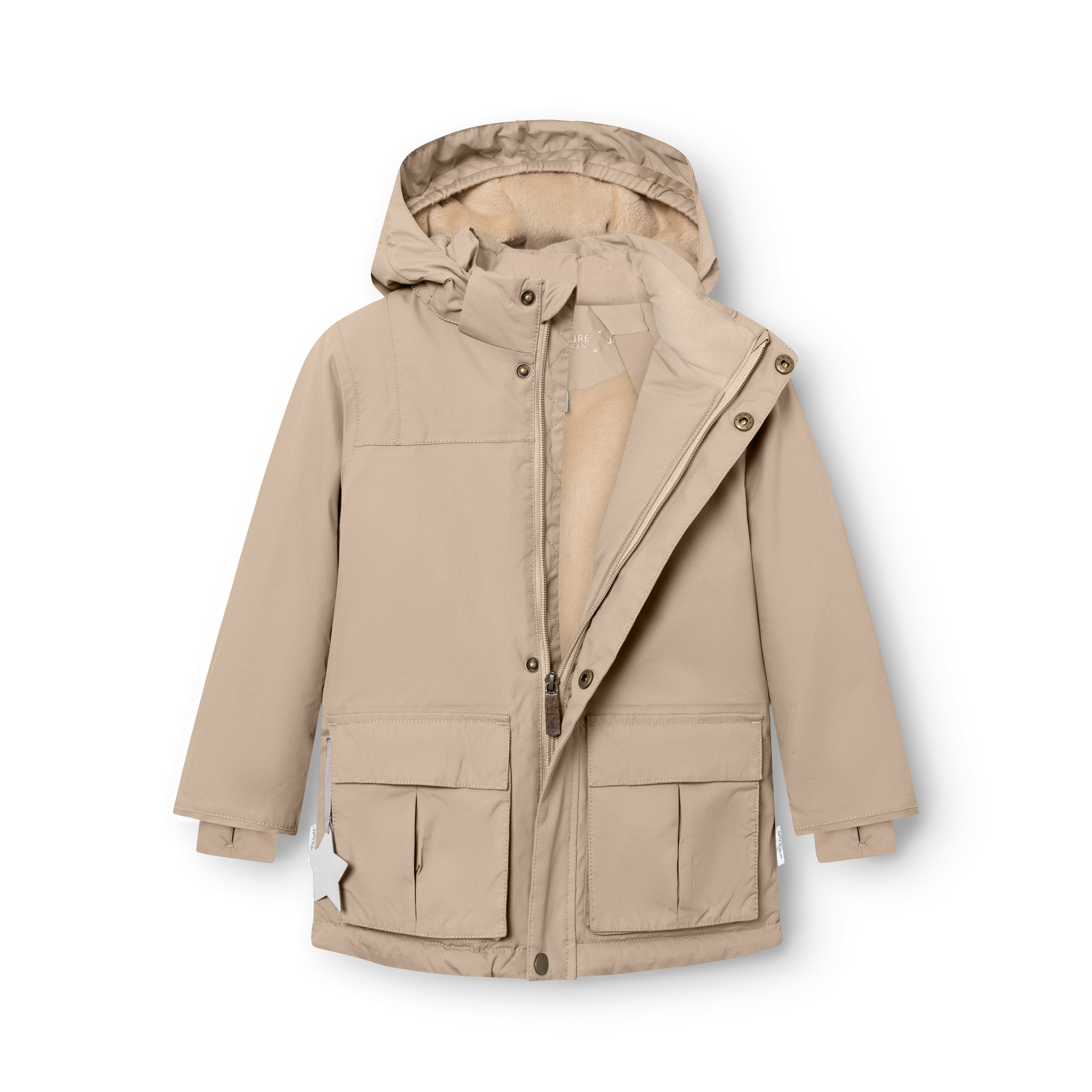 MATKASTORIO fleece lined winter jacket. GRS