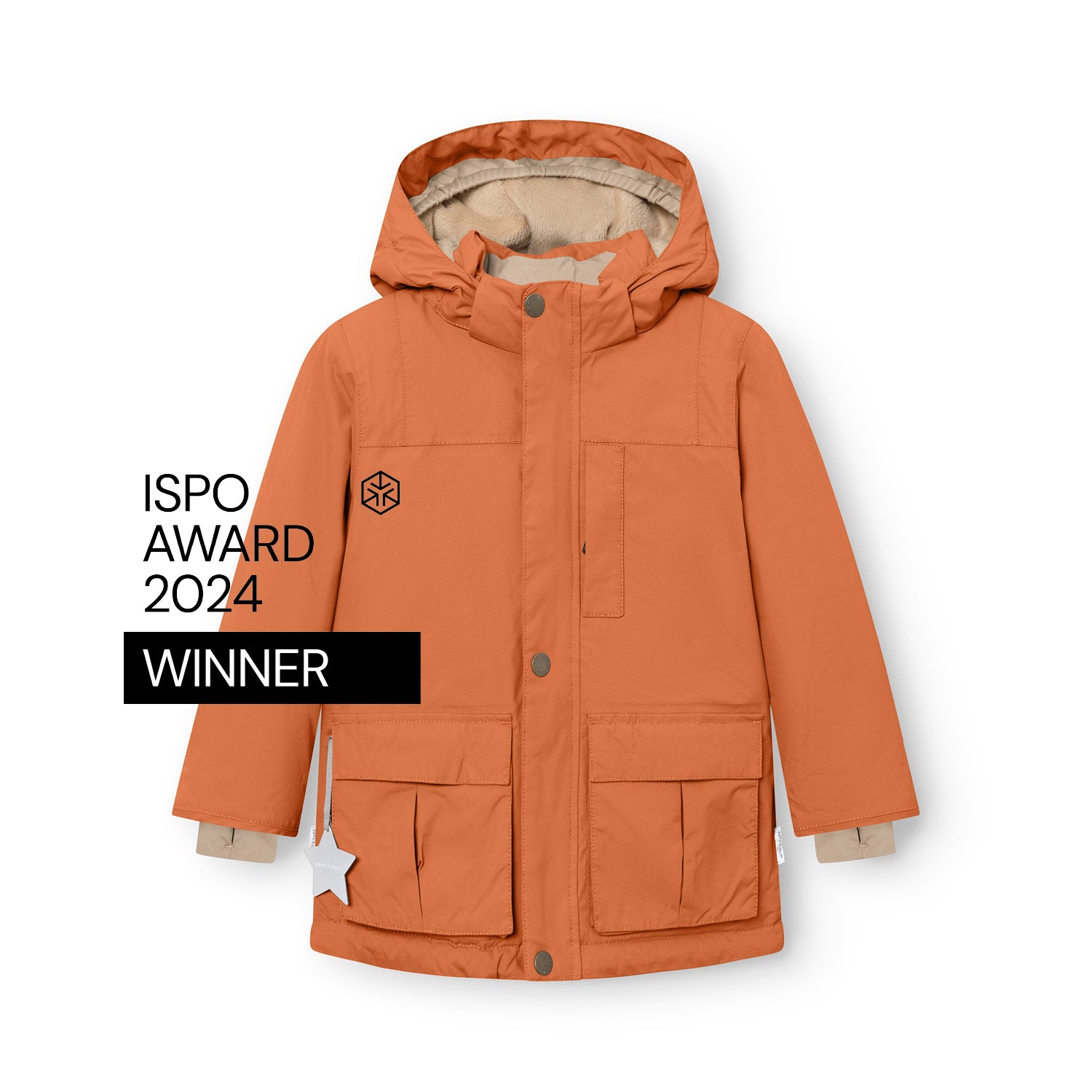 MATKASTORIO fleece lined winter jacket. GRS