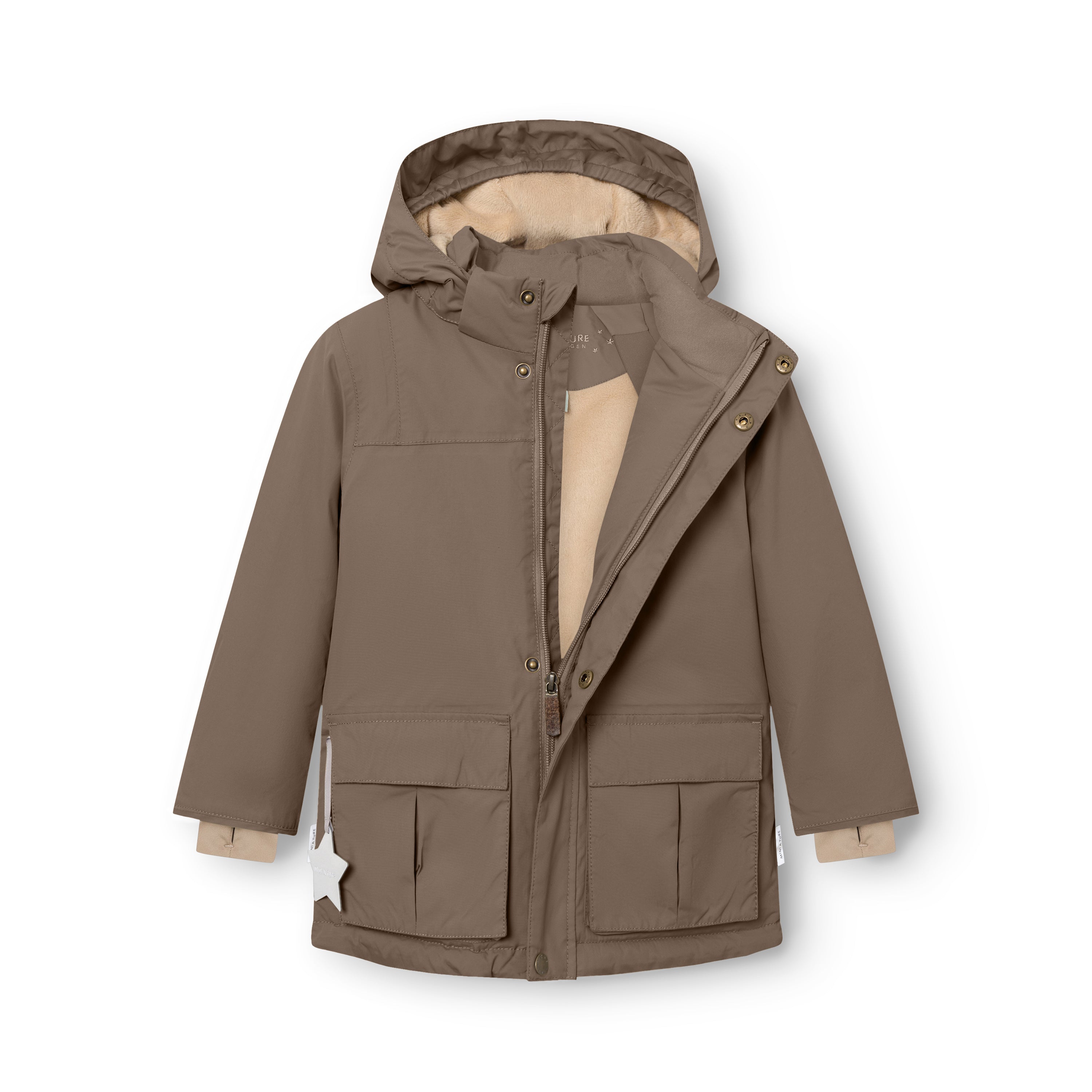 MATKASTORIO fleece lined winter jacket. GRS
