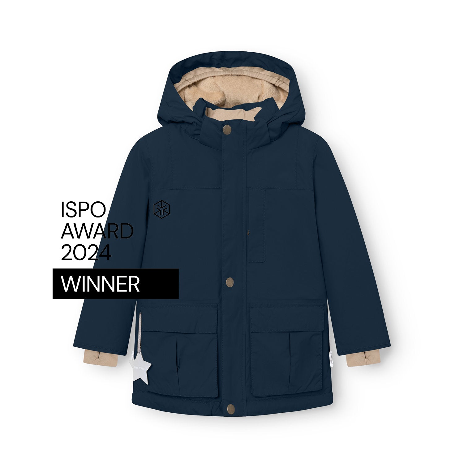 MATKASTORIO fleece lined winter jacket. GRS