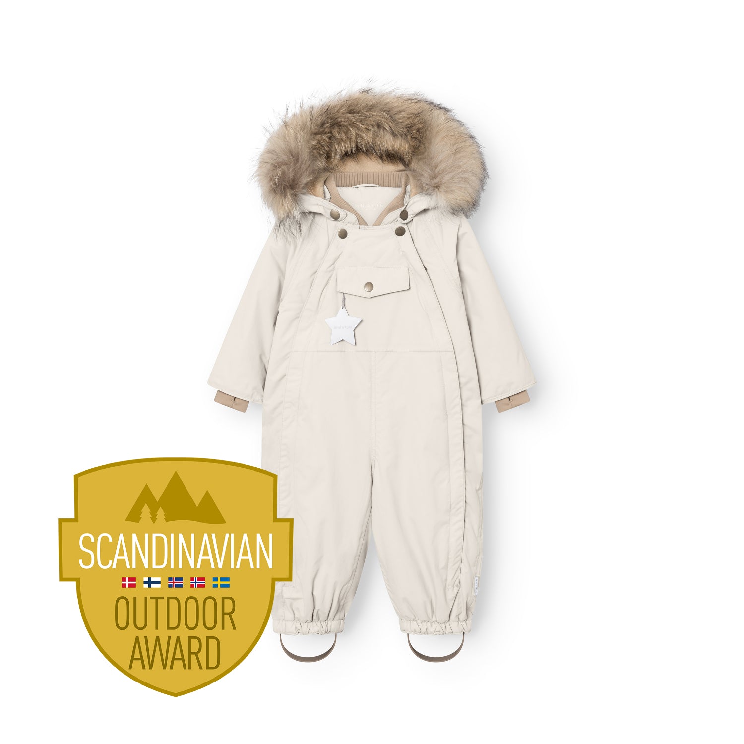 MATWISTI fleece lined snowsuit fur. GRS