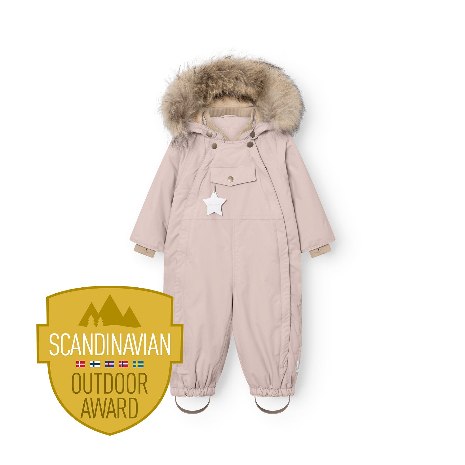 MATWISTI fleece lined snowsuit fur. GRS