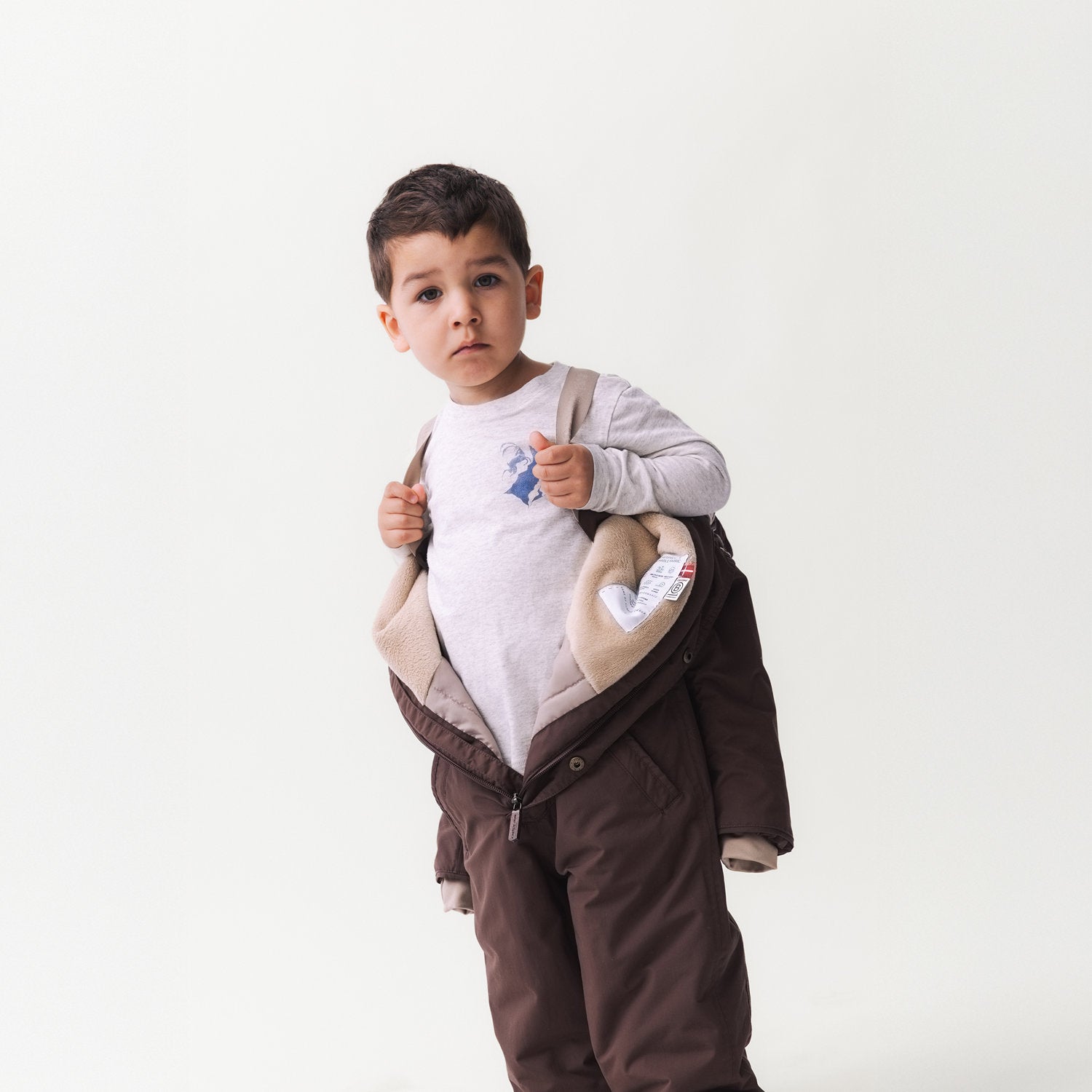 MATWANNI fleece lined snowsuit. GRS