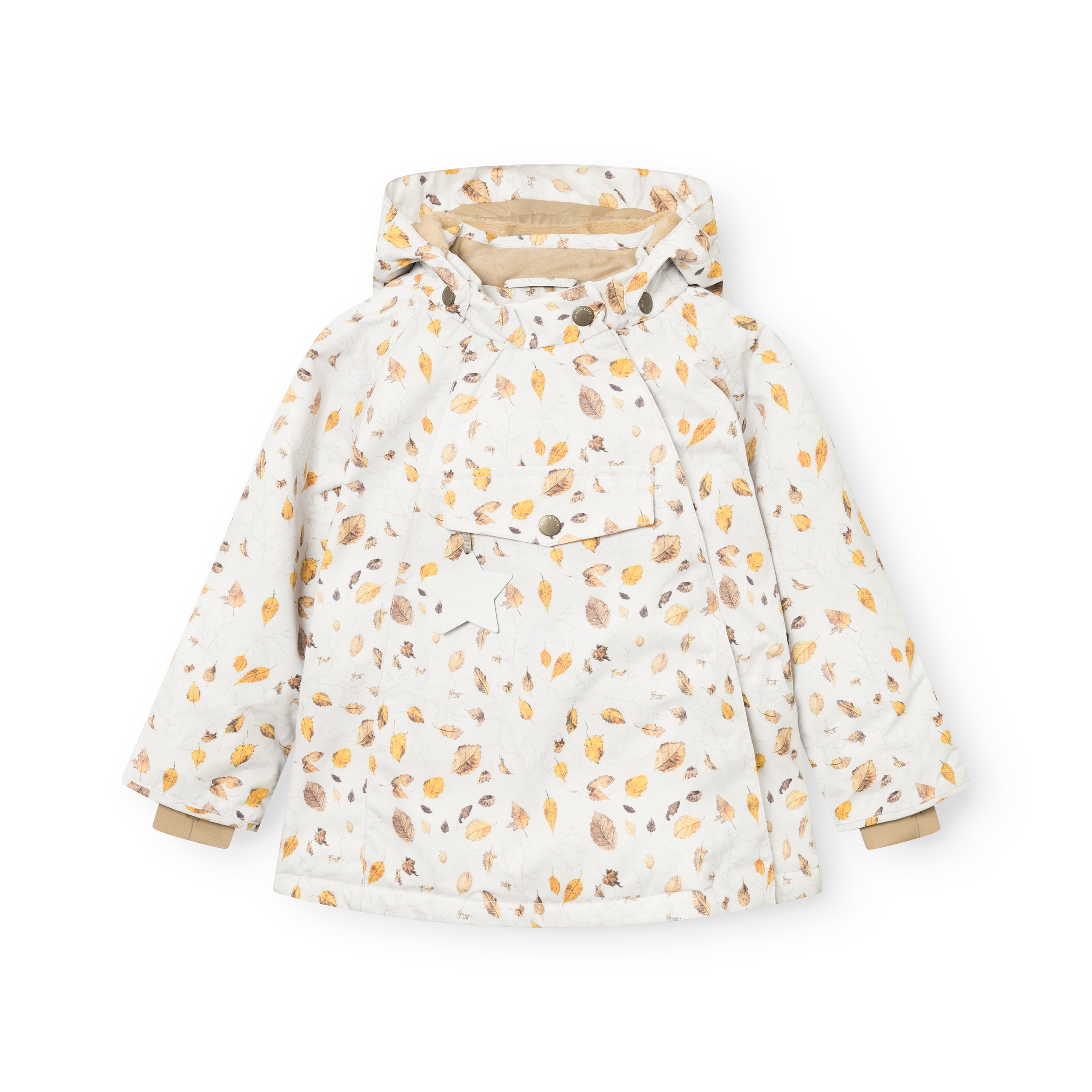 MATWANG Winterjacke mit Fleecefutter. GRS