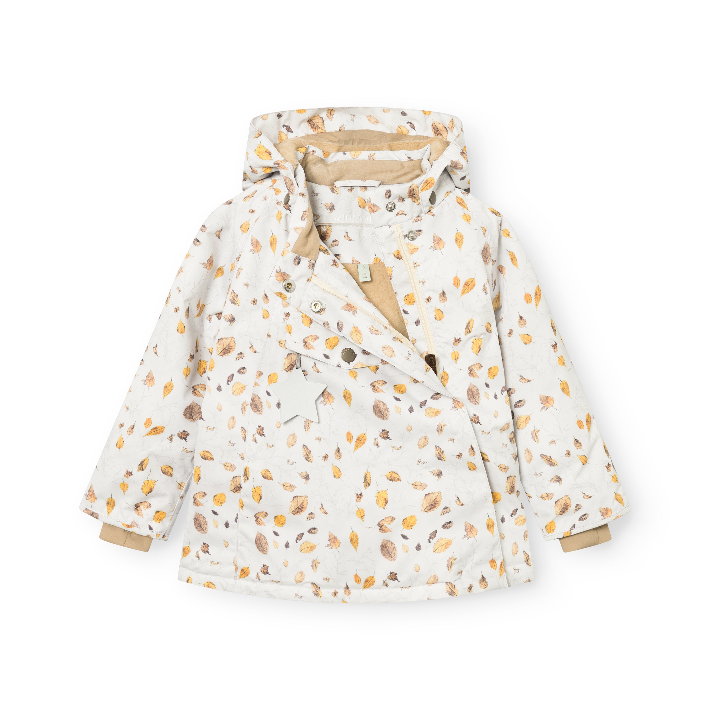 MATWANG Winterjacke mit Fleecefutter. GRS