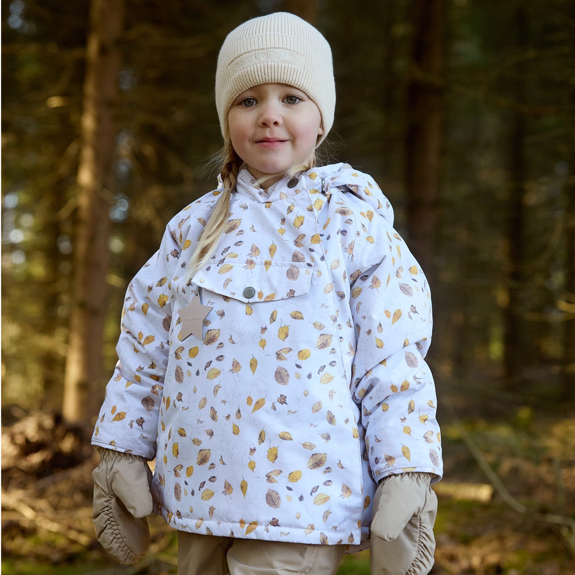 MATWANG Winterjacke mit Fleecefutter. GRS