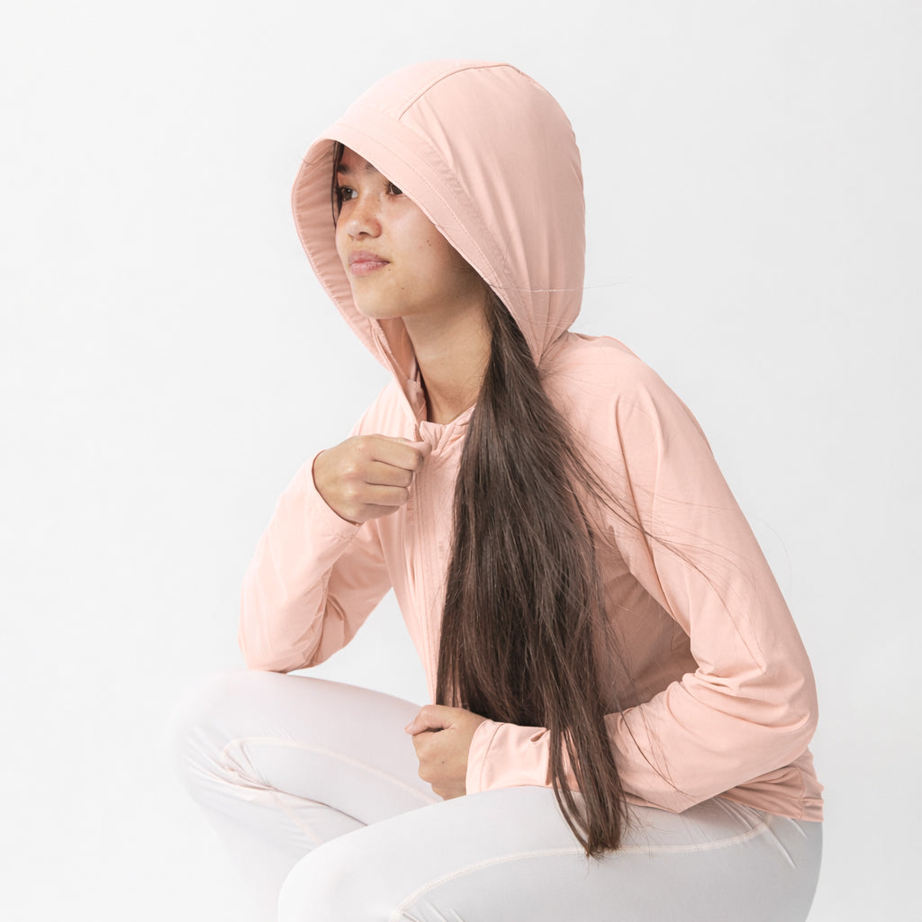 MATDRUNA UV skin hoodie. GRS