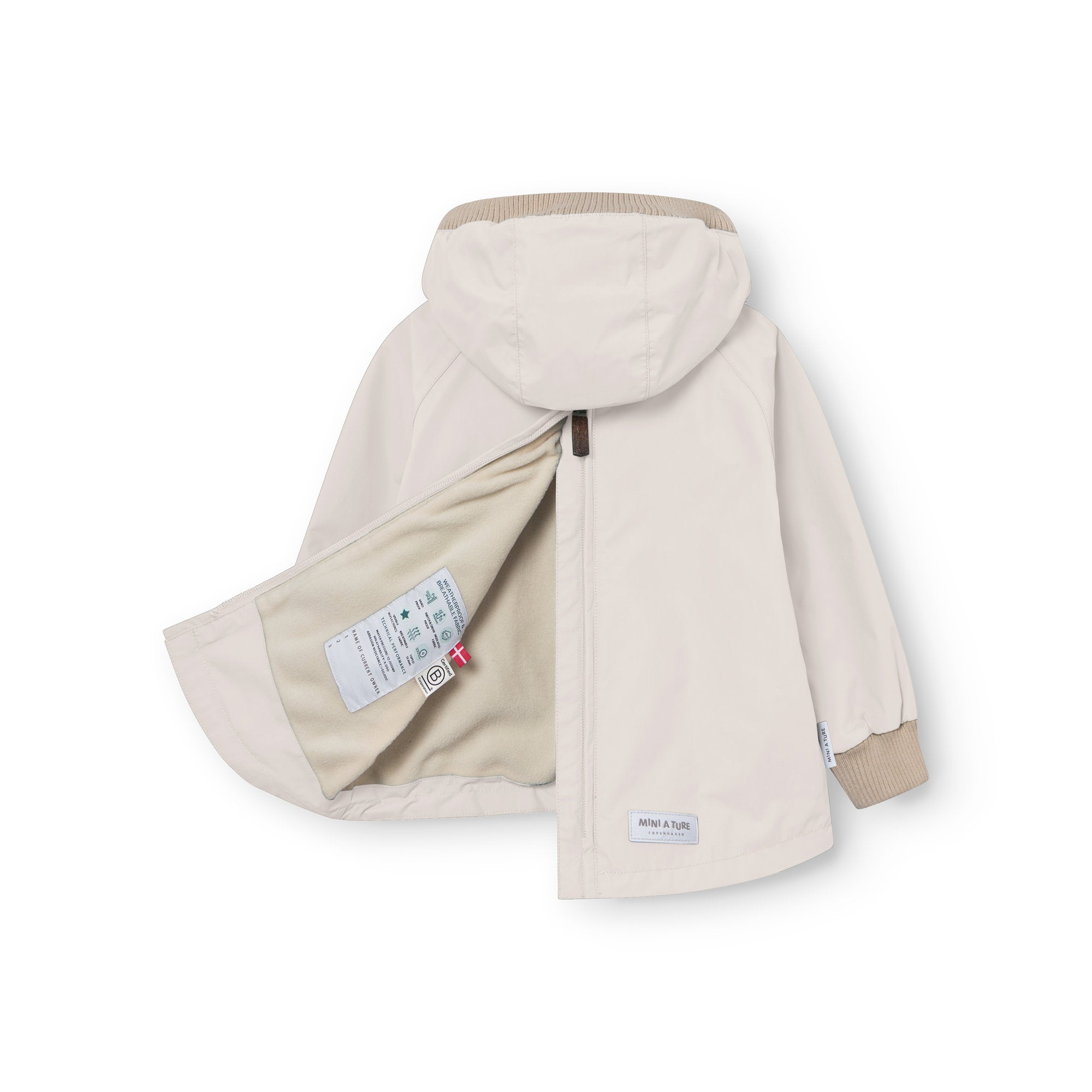 MATBABYVITO fleece lined spring anorak. GRS