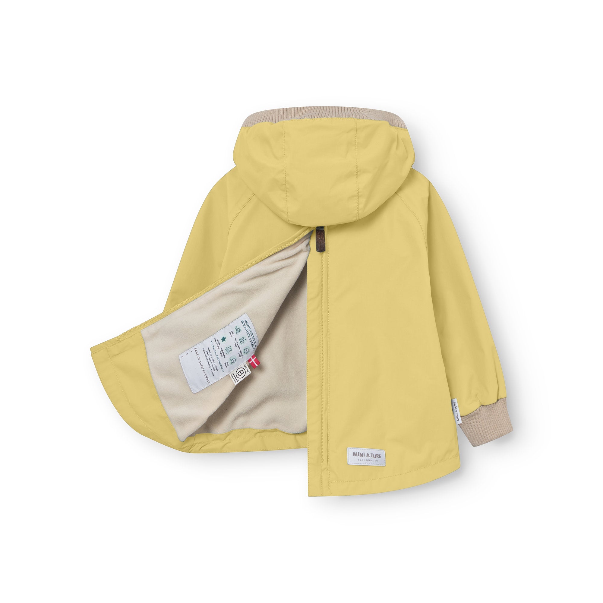 MATBABYVITO fleece lined spring anorak. GRS