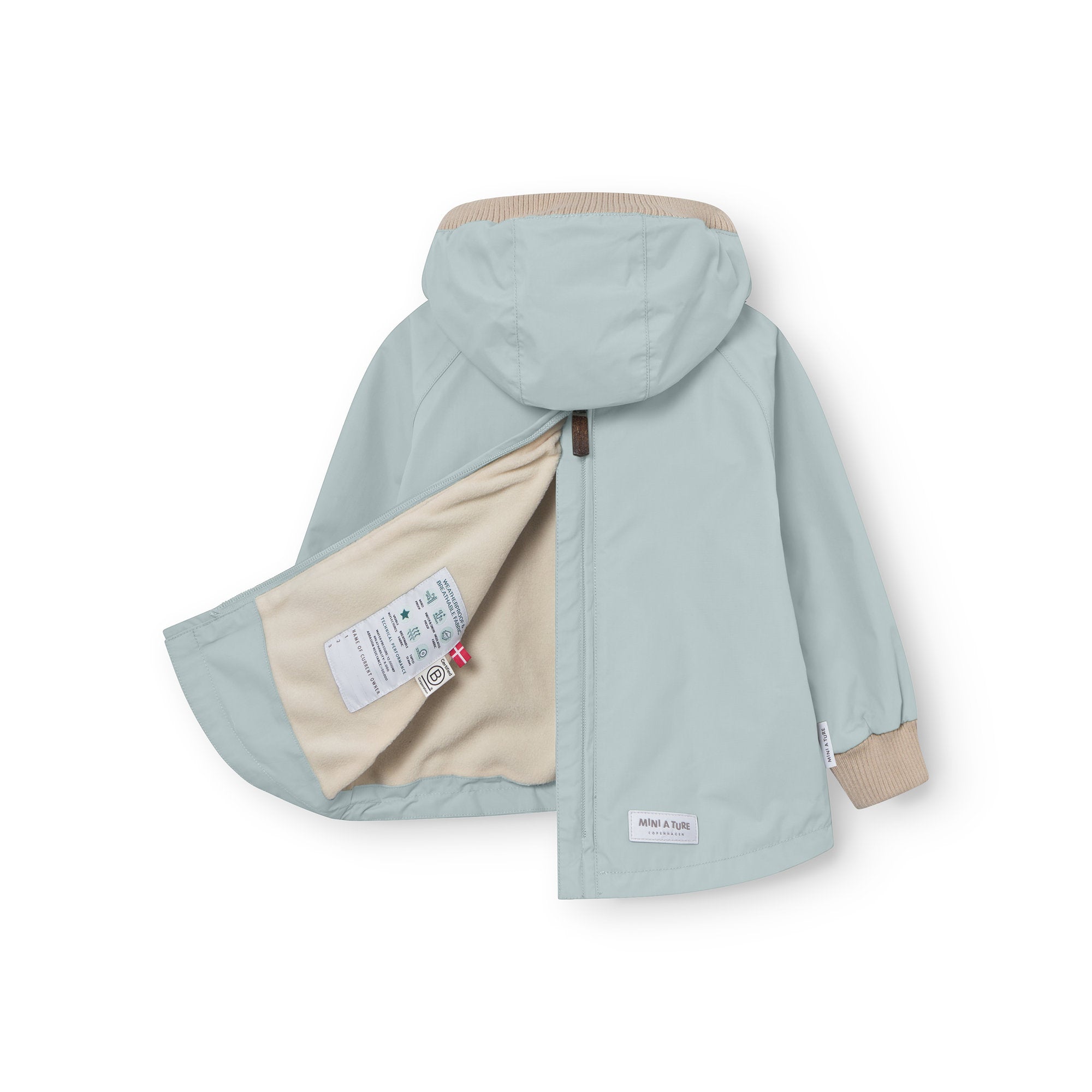 MATBABYVITO fleece lined spring anorak. GRS