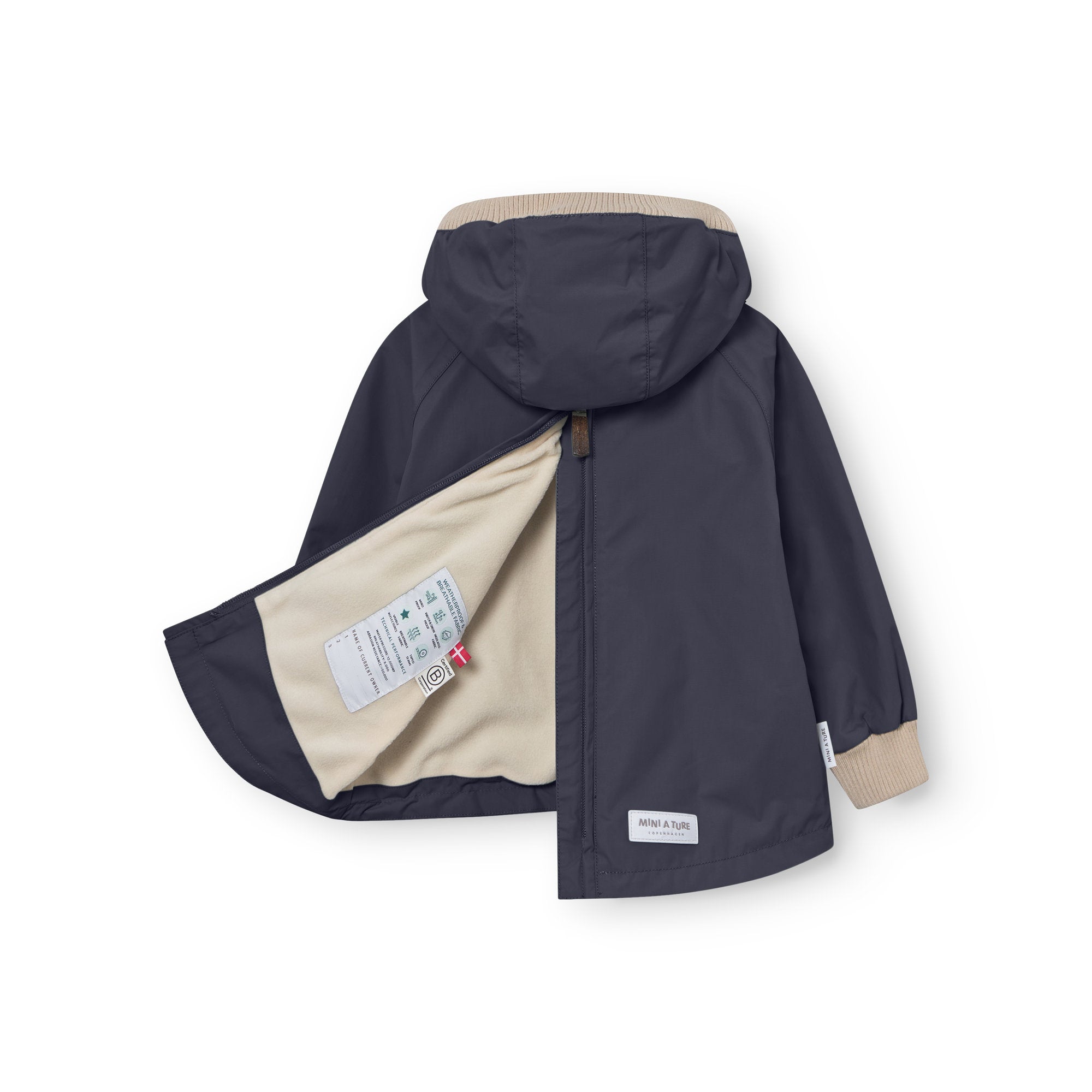 MATBABYVITO fleece lined spring anorak. GRS