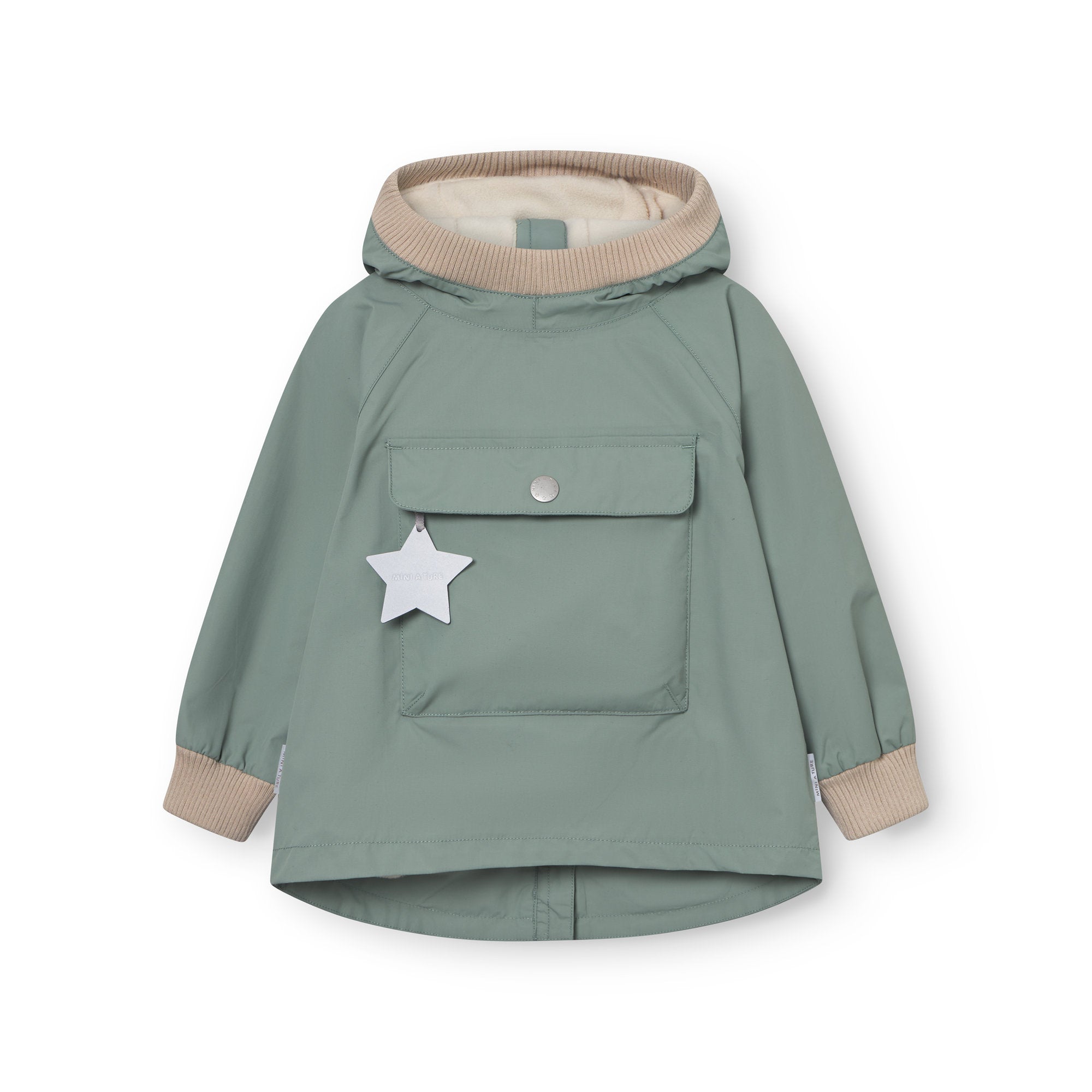 MATBABYVITO fleece lined spring anorak. GRS