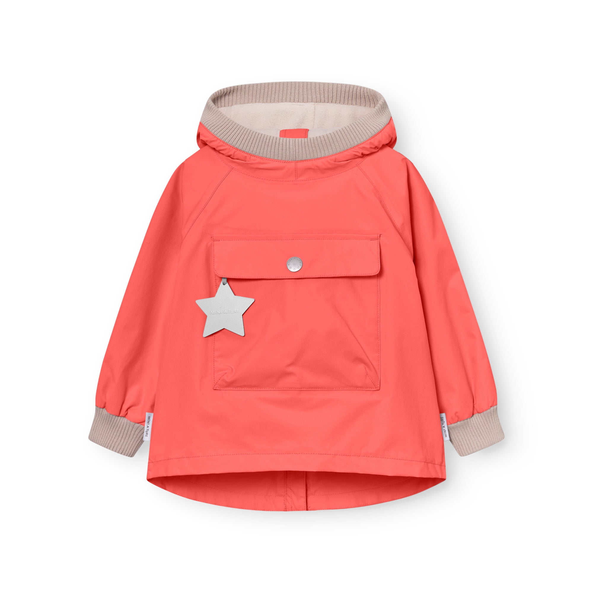 MATBABYVITO fleece lined spring anorak. GRS