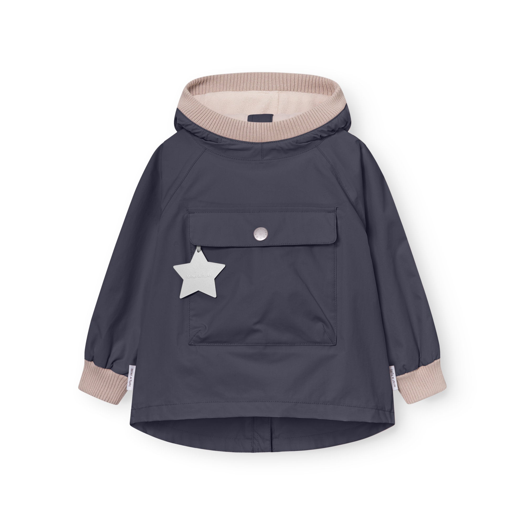 MATBABYVITO fleece lined spring anorak. GRS