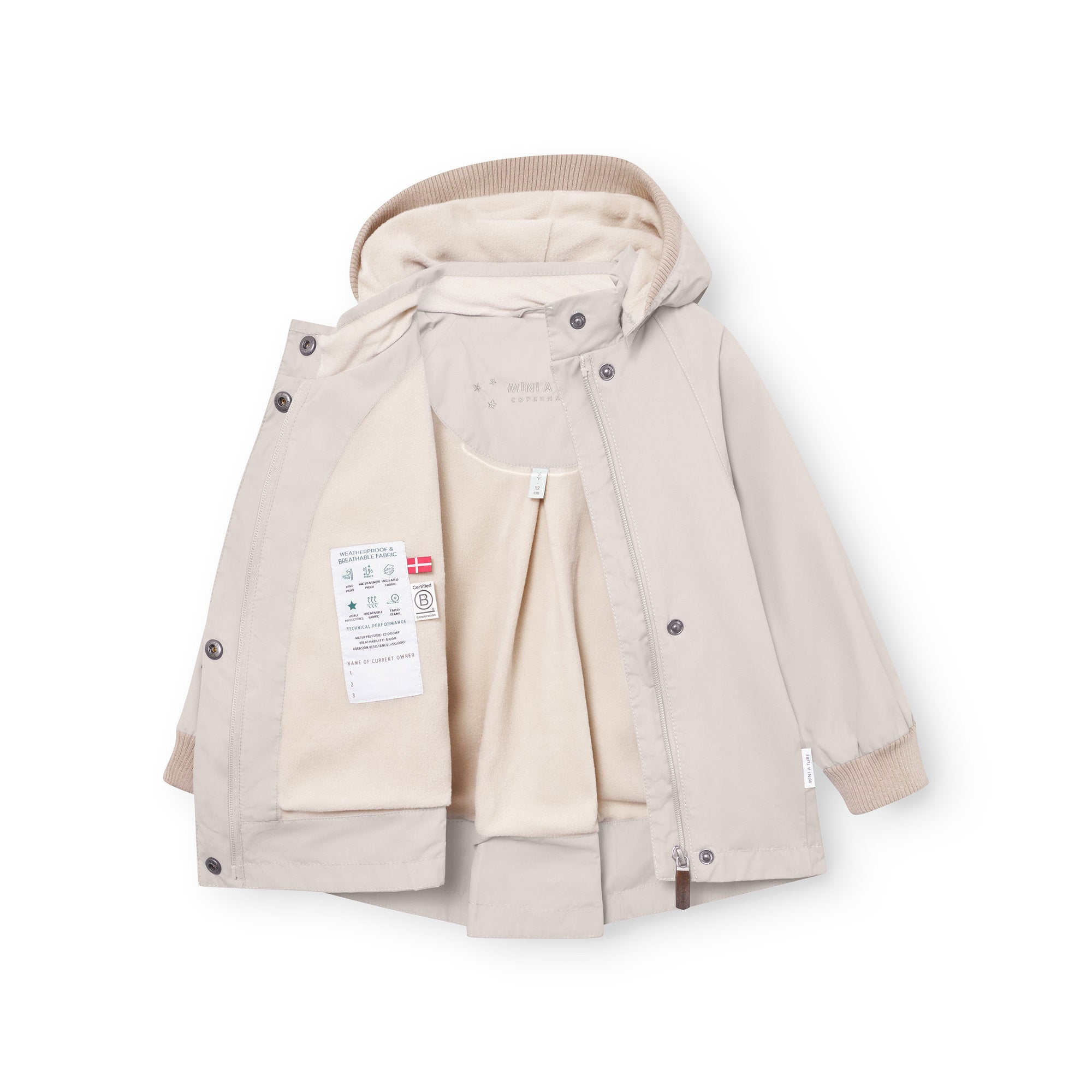 MATWIAMI fleece lined jacket. GRS