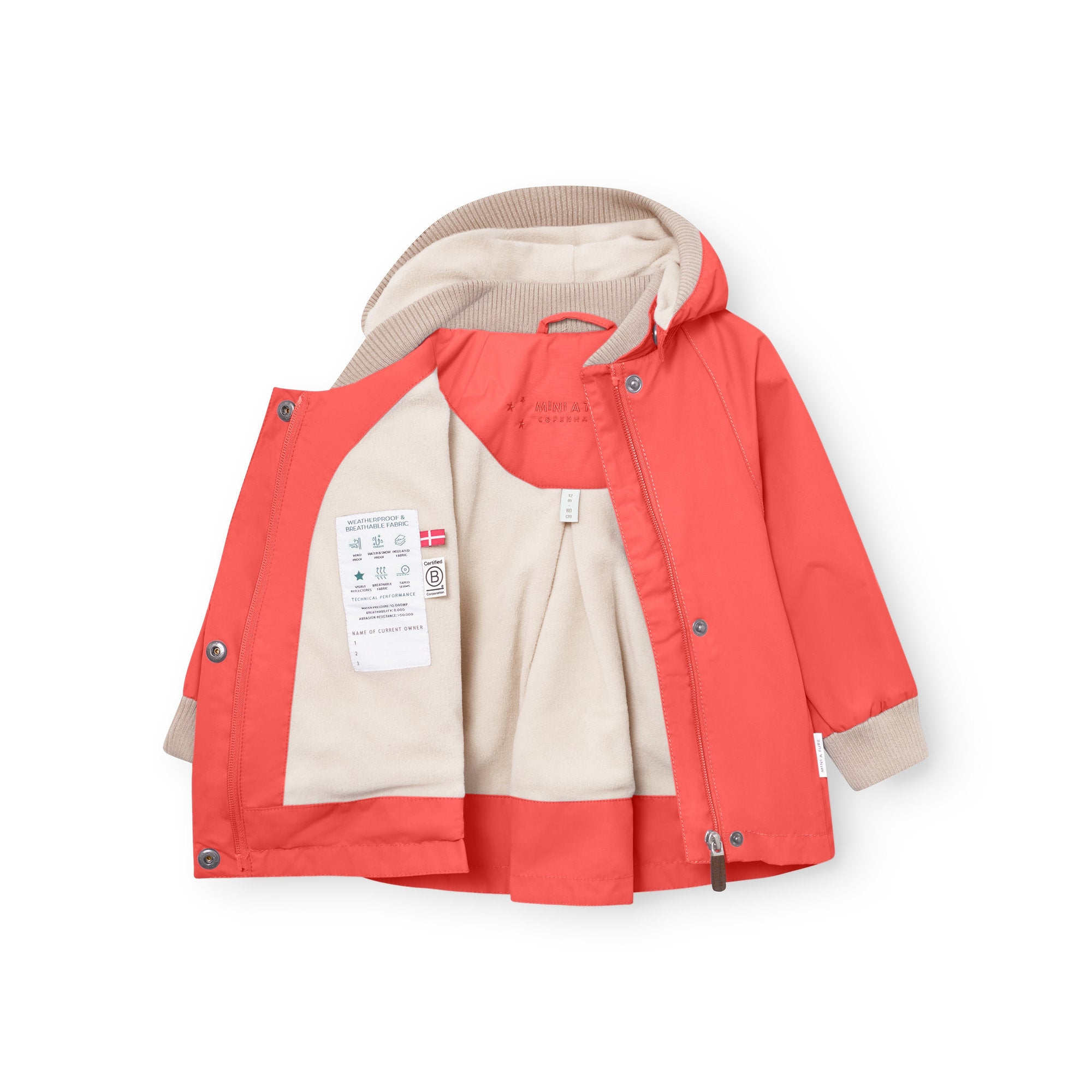 MATWIAMI fleece lined jacket. GRS