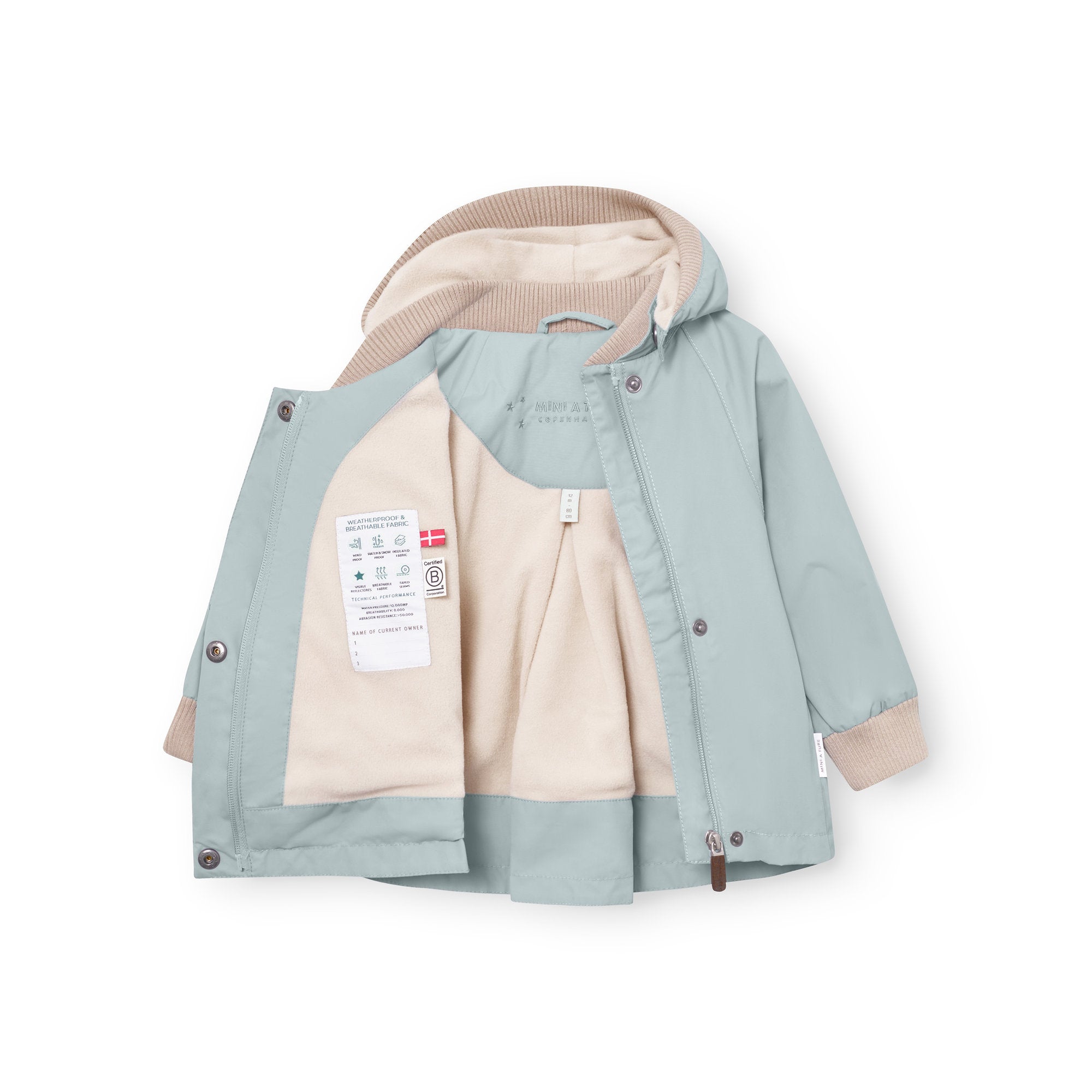 MATWIAMI fleece lined jacket. GRS