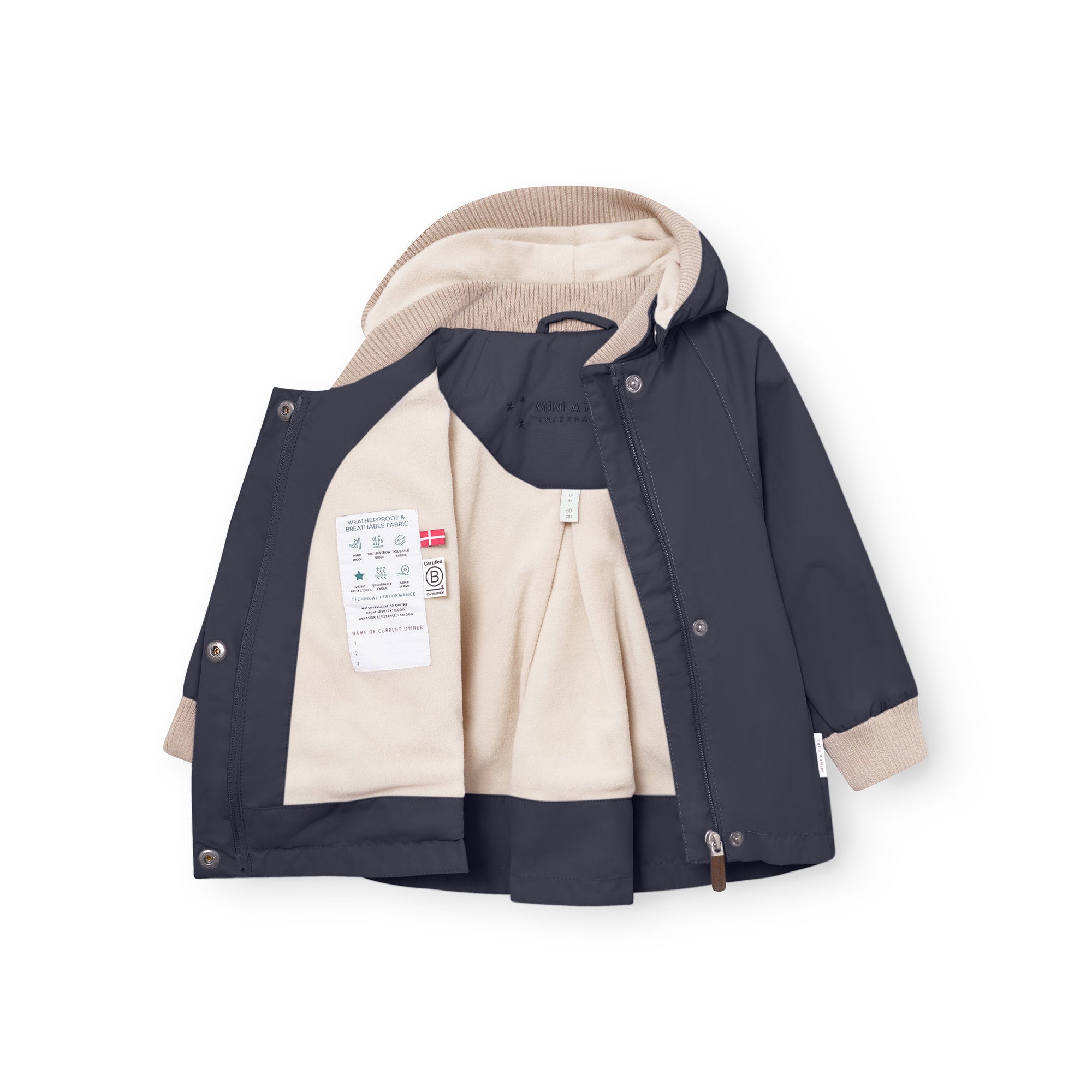 MATWIAMI fleece lined jacket. GRS