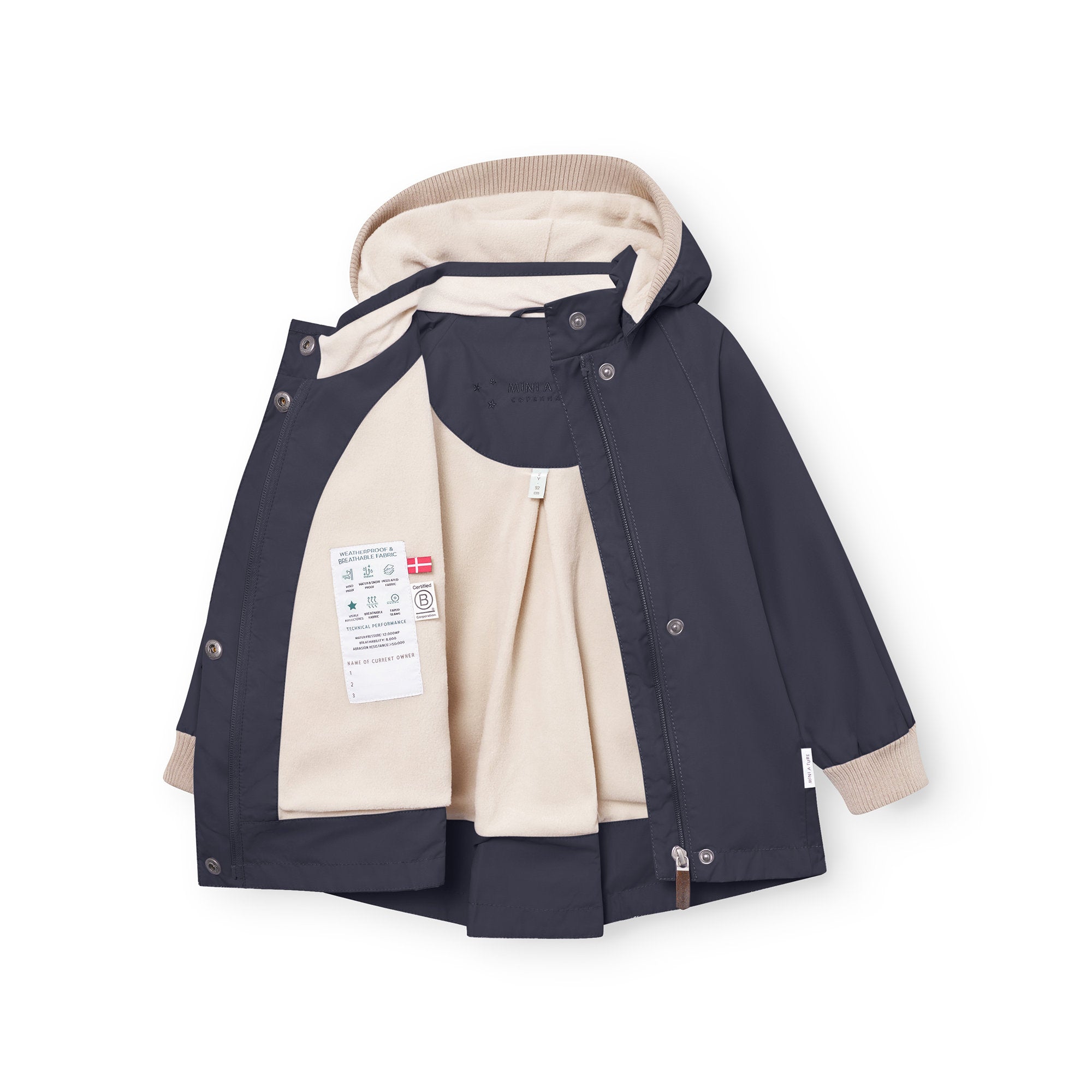 MATWIAMI fleece lined jacket. GRS