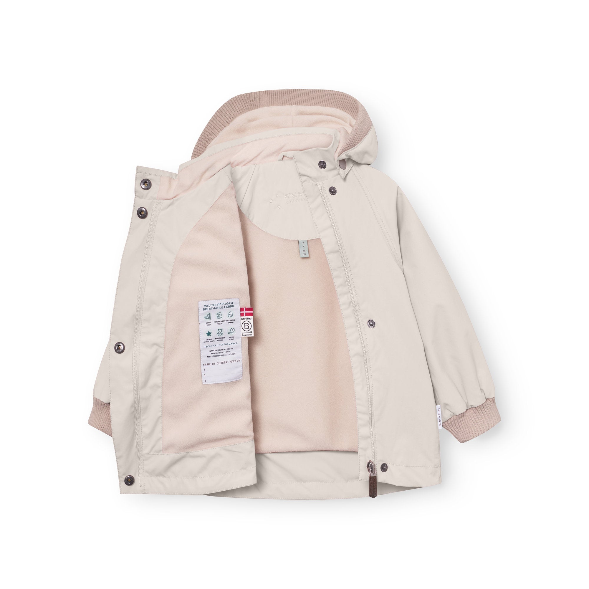 MATWAI Fleecefutter Jacke. GRS