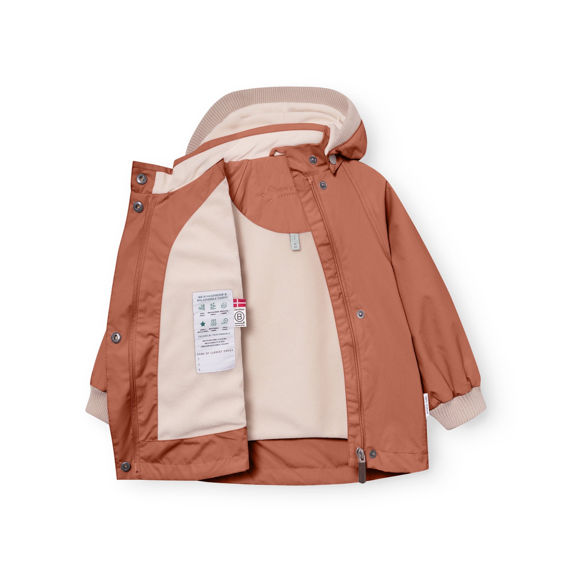 MATWAI fleece lined jacket. GRS