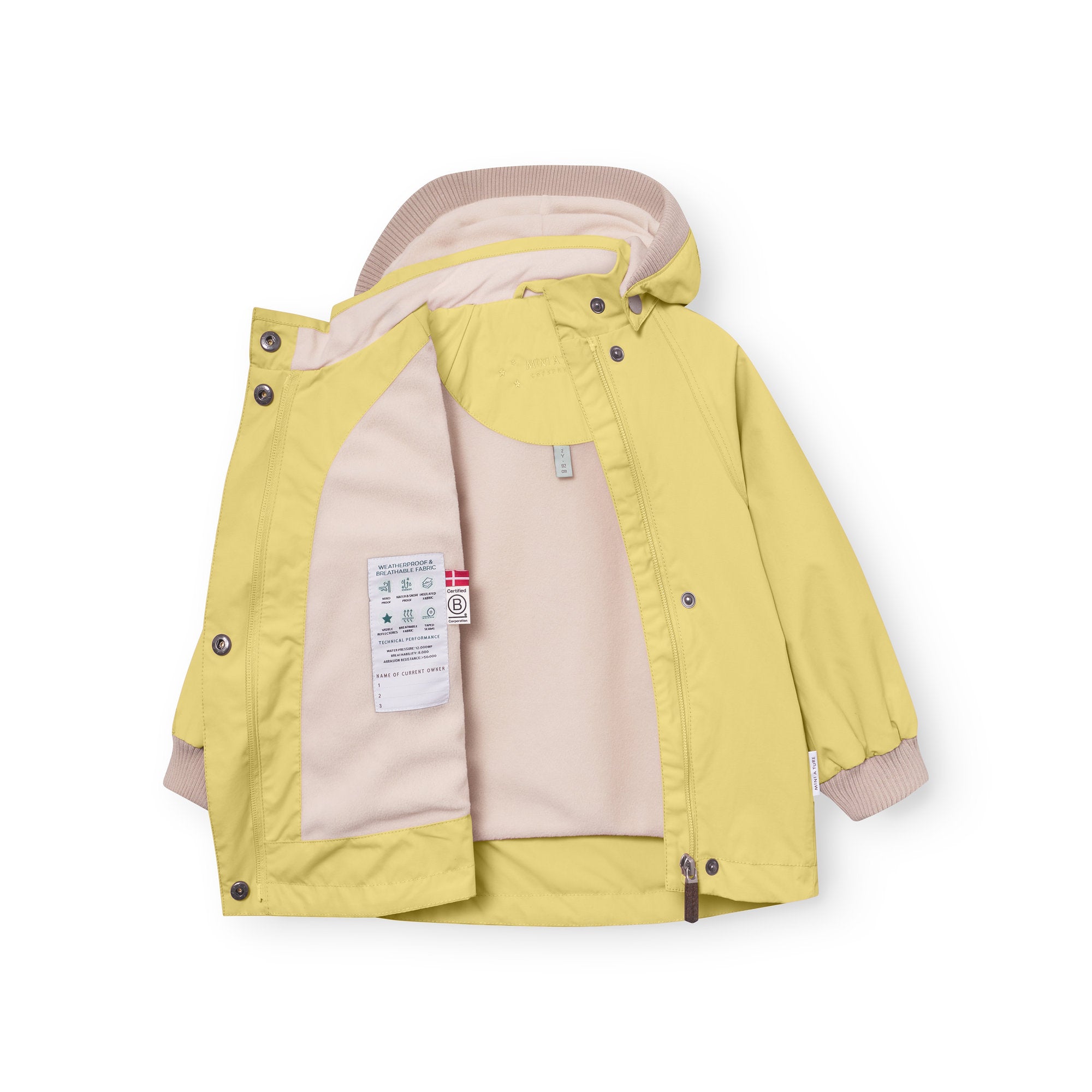 MATWAI fleece lined jacket. GRS