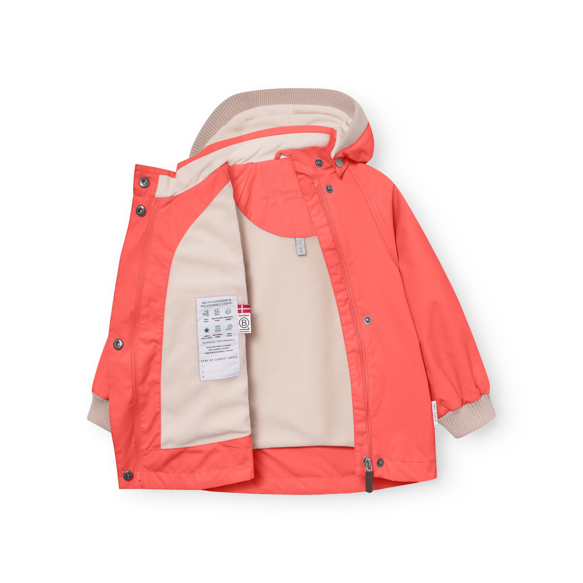 MATWAI fleece lined jacket. GRS
