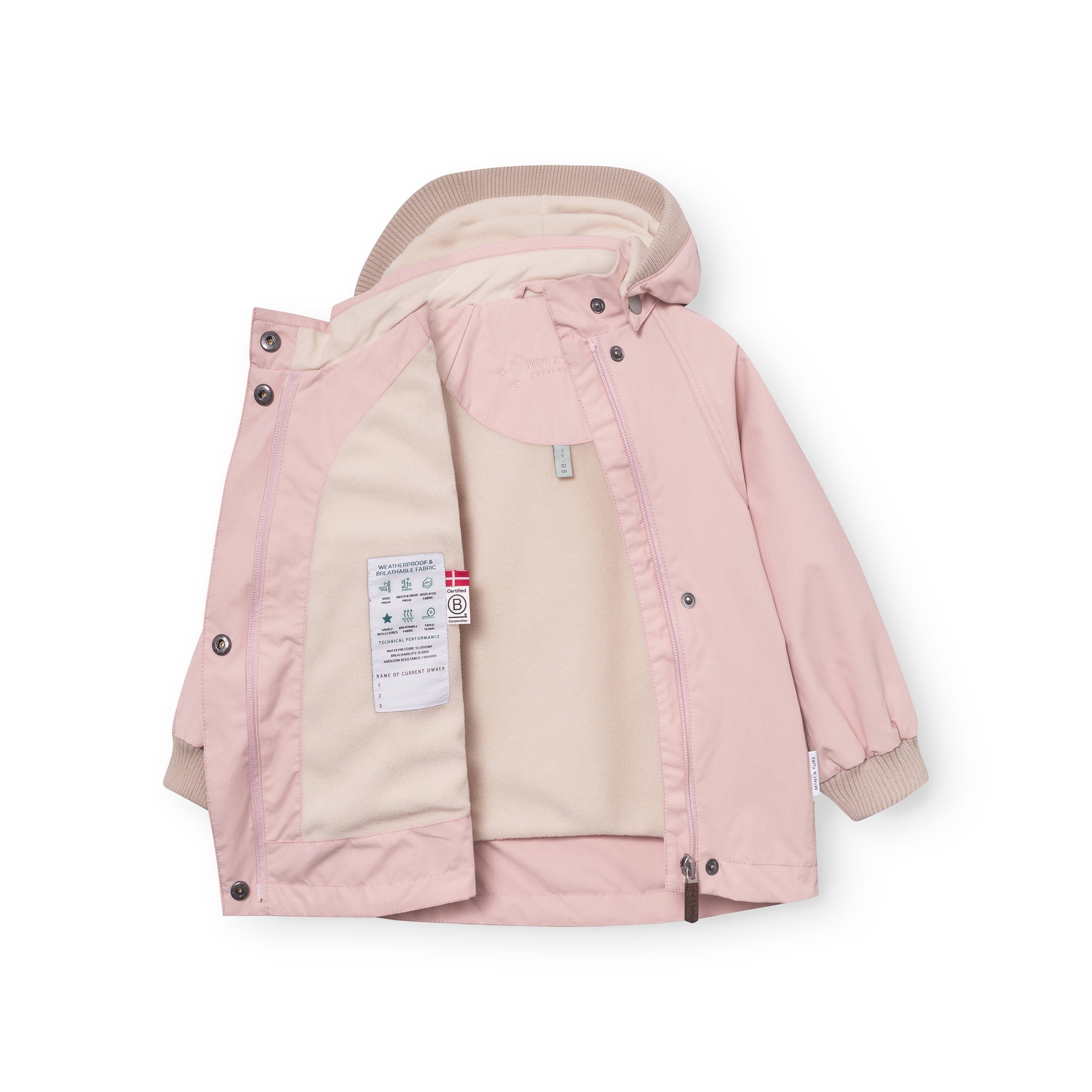 MATWAI fleece lined jacket. GRS
