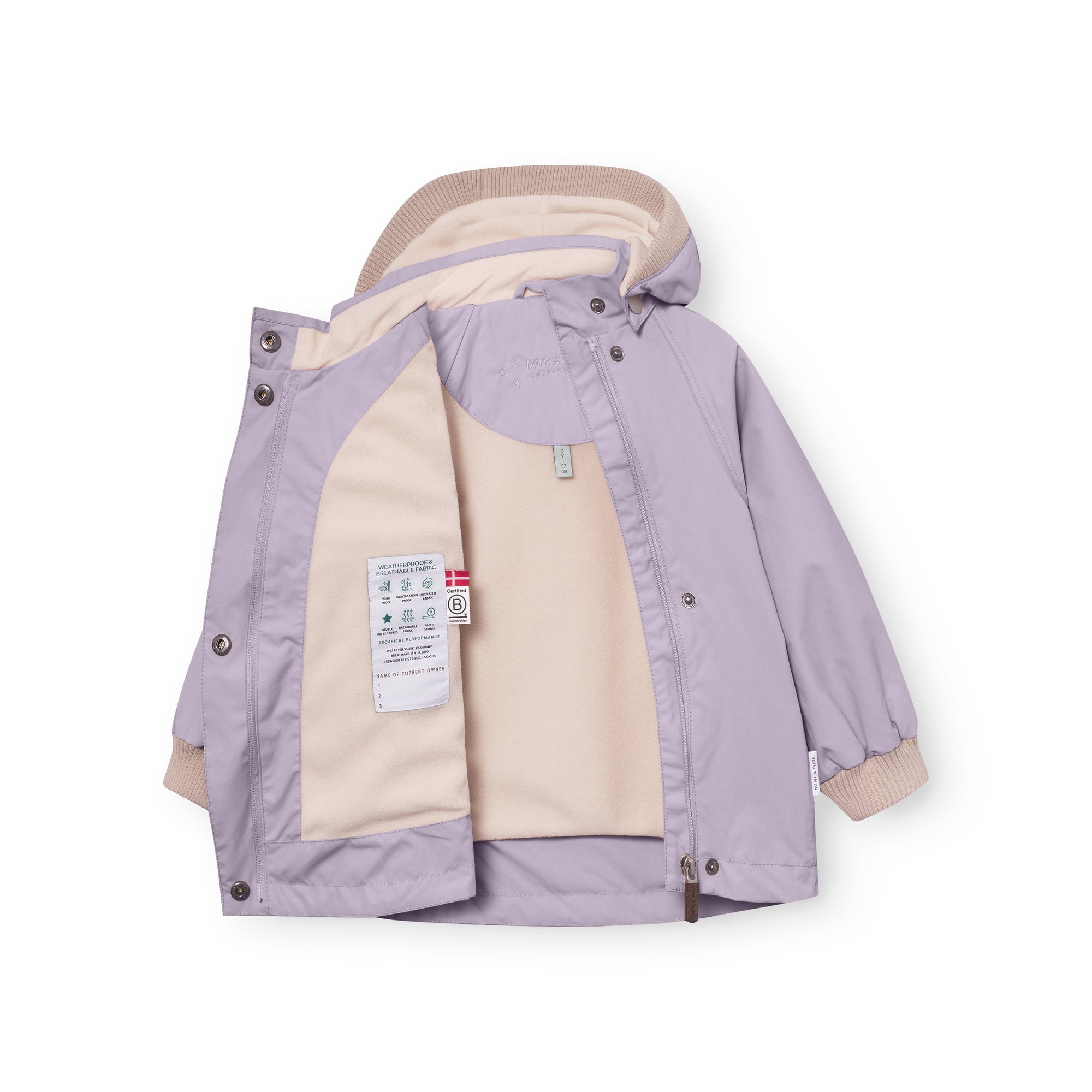 MATWAI fleece lined jacket. GRS