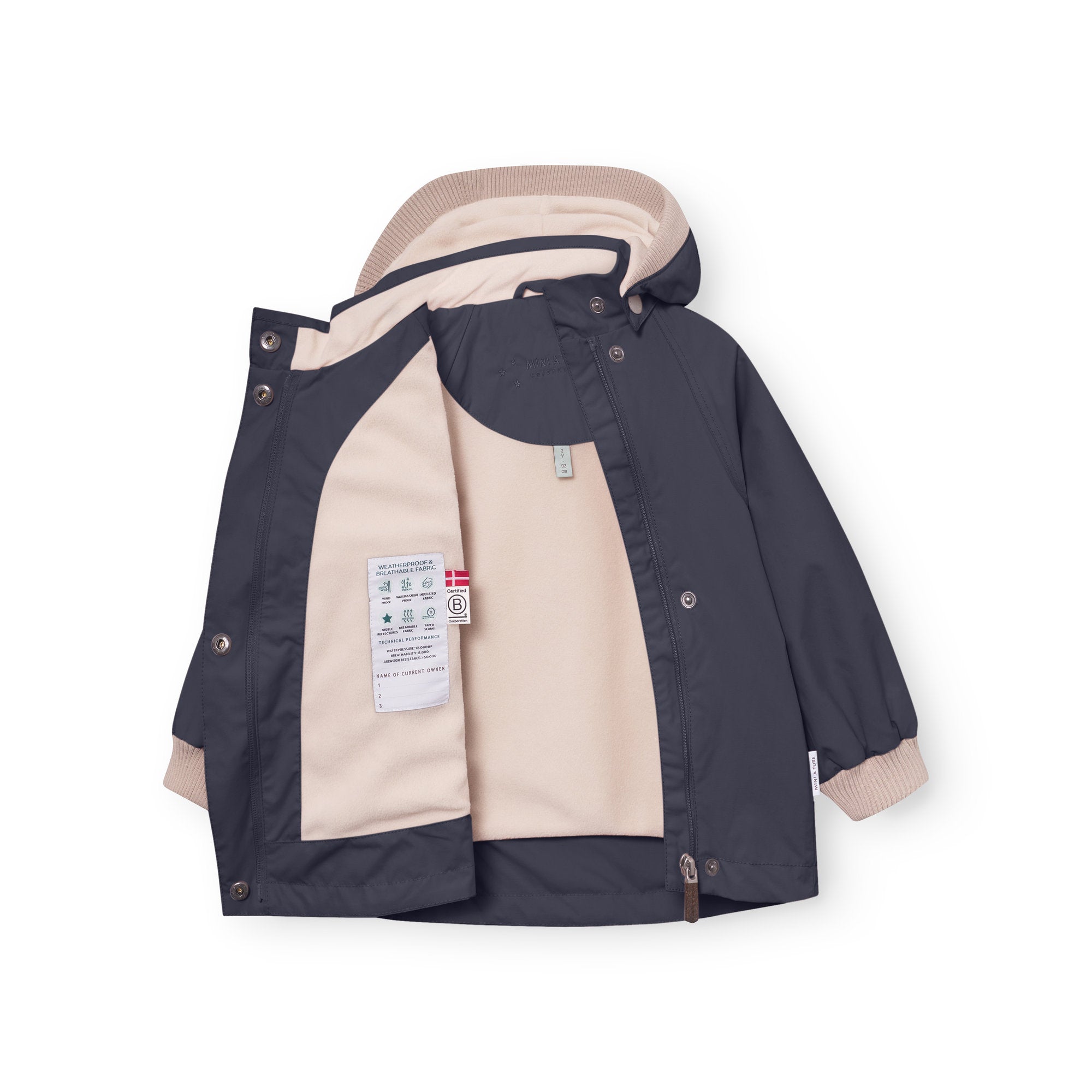 MATWAI fleece lined jacket. GRS