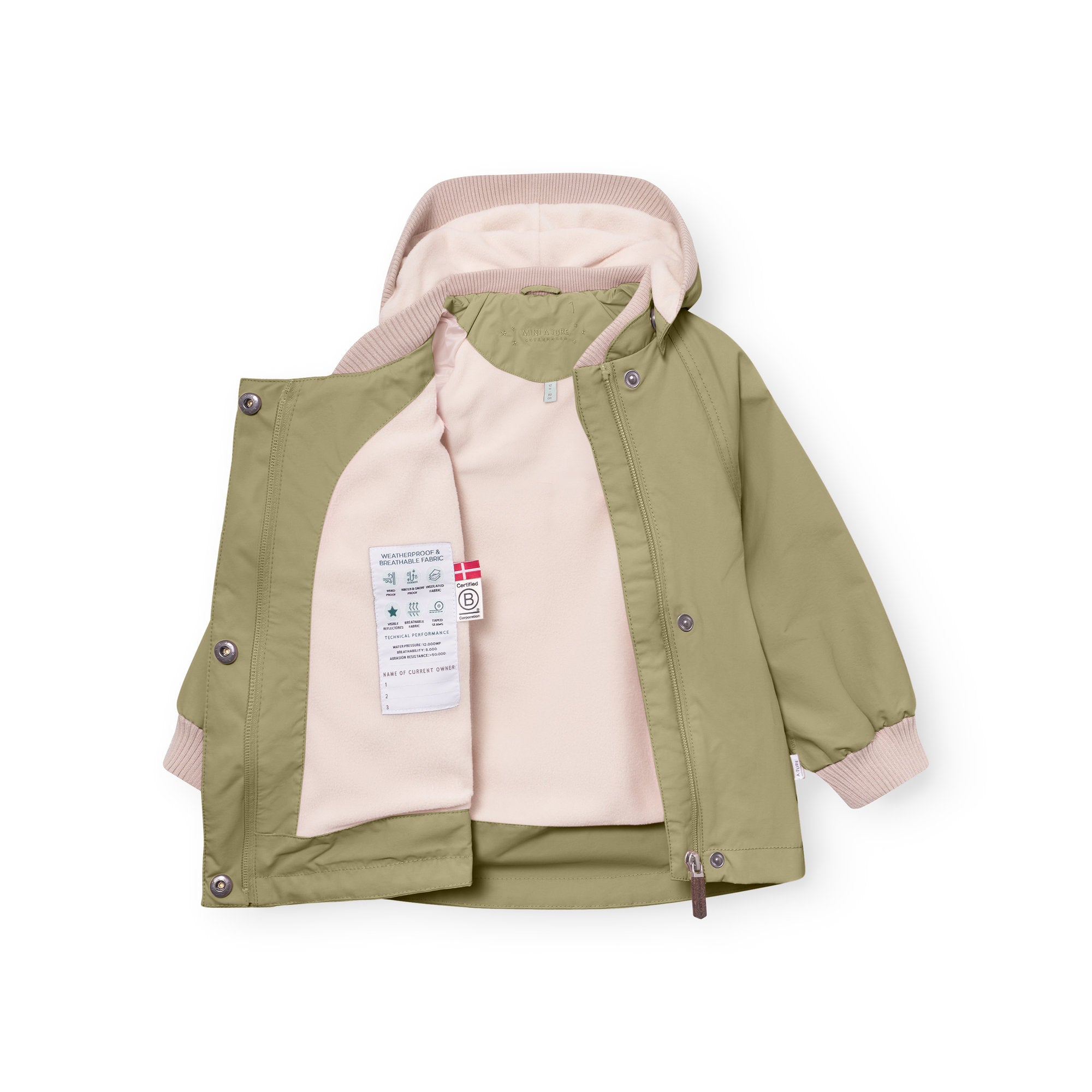 MATWAI fleece lined jacket. GRS