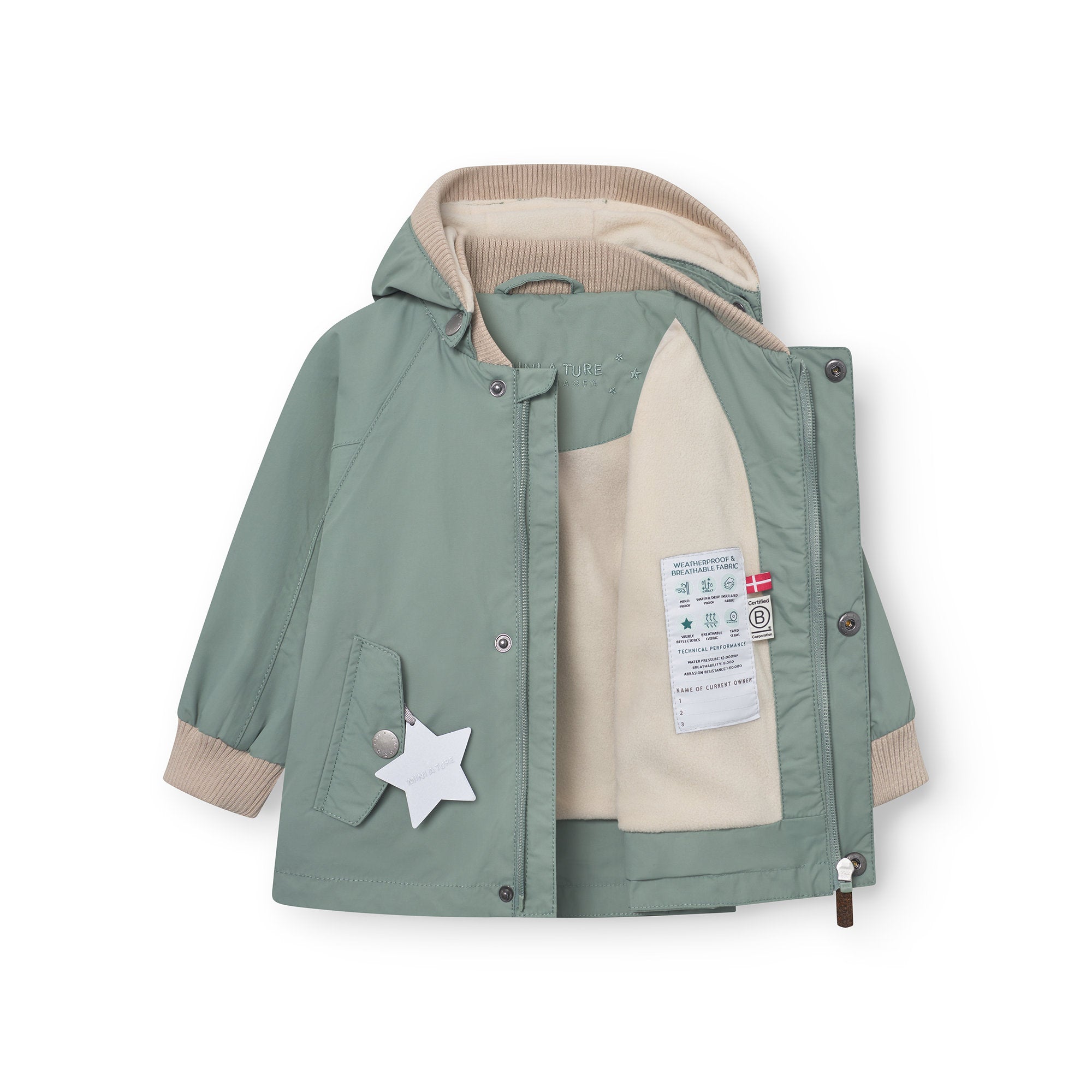 MATWALLY fleece lined jacket. GRS